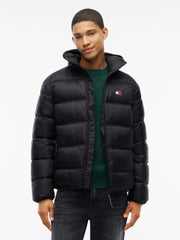 Giubbino Logo Puffer - Black