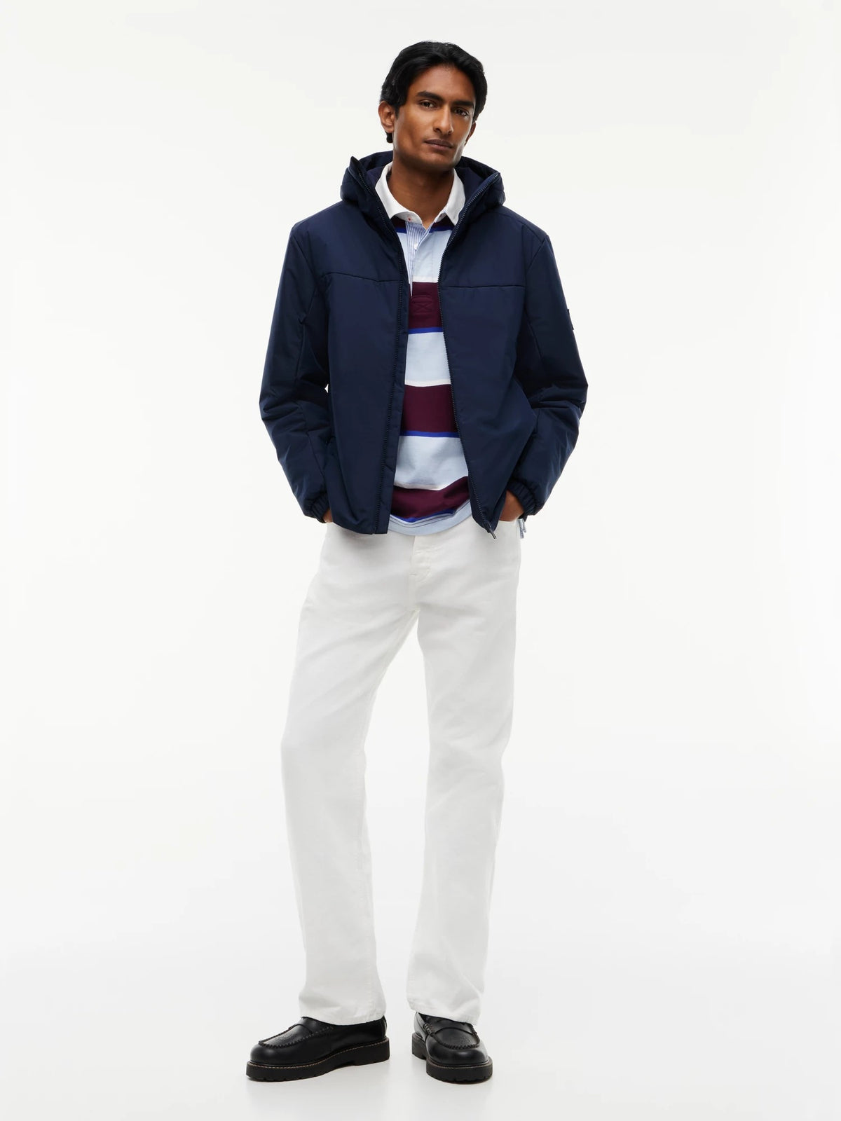 Giubbino Padded Poly - Dark Blue