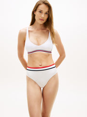 Tommy Hilfiger Bikini Triangolo Bianco