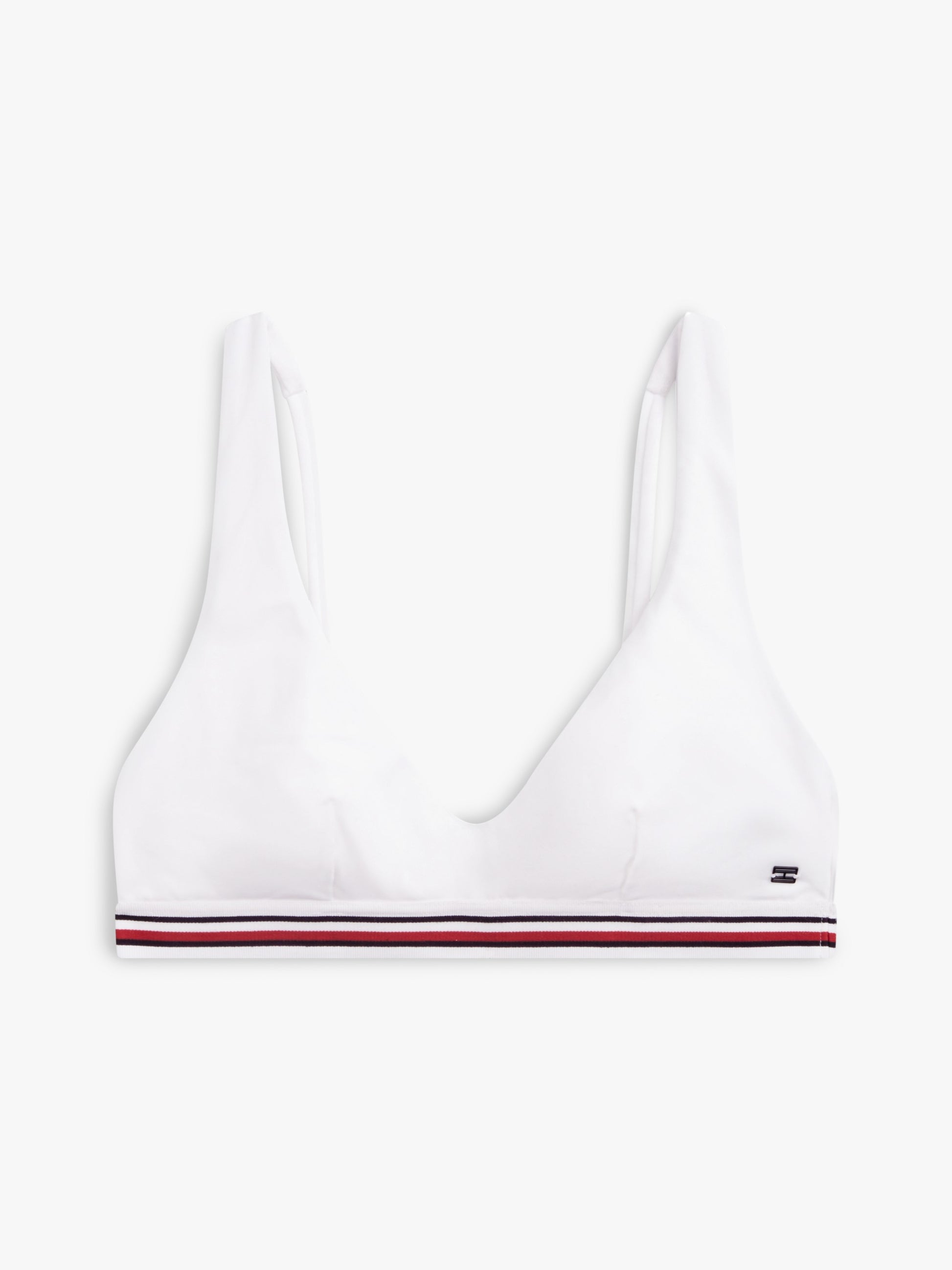 Tommy Hilfiger Bikini Triangolo Bianco