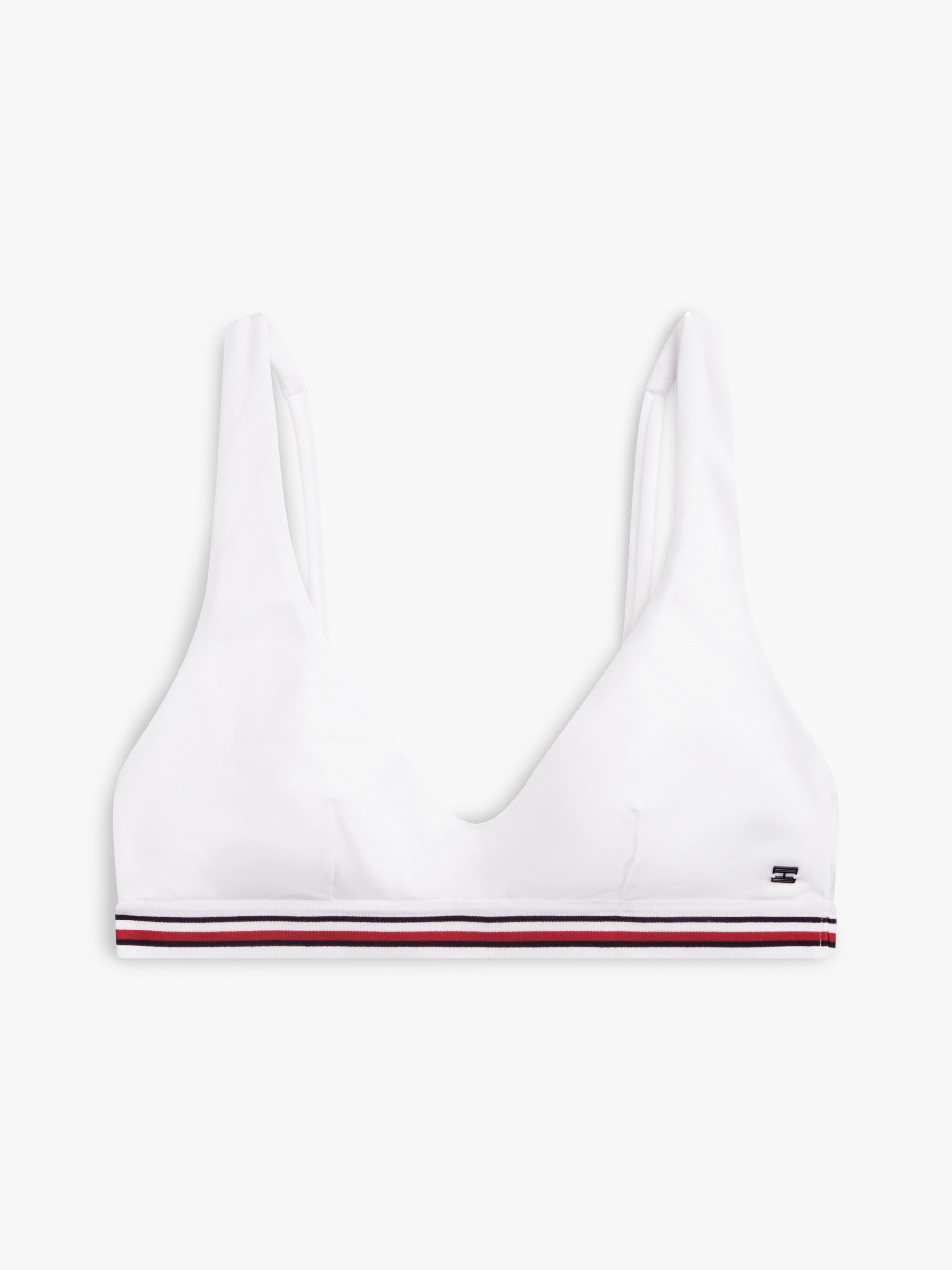Tommy Hilfiger Bikini Triangolo Bianco