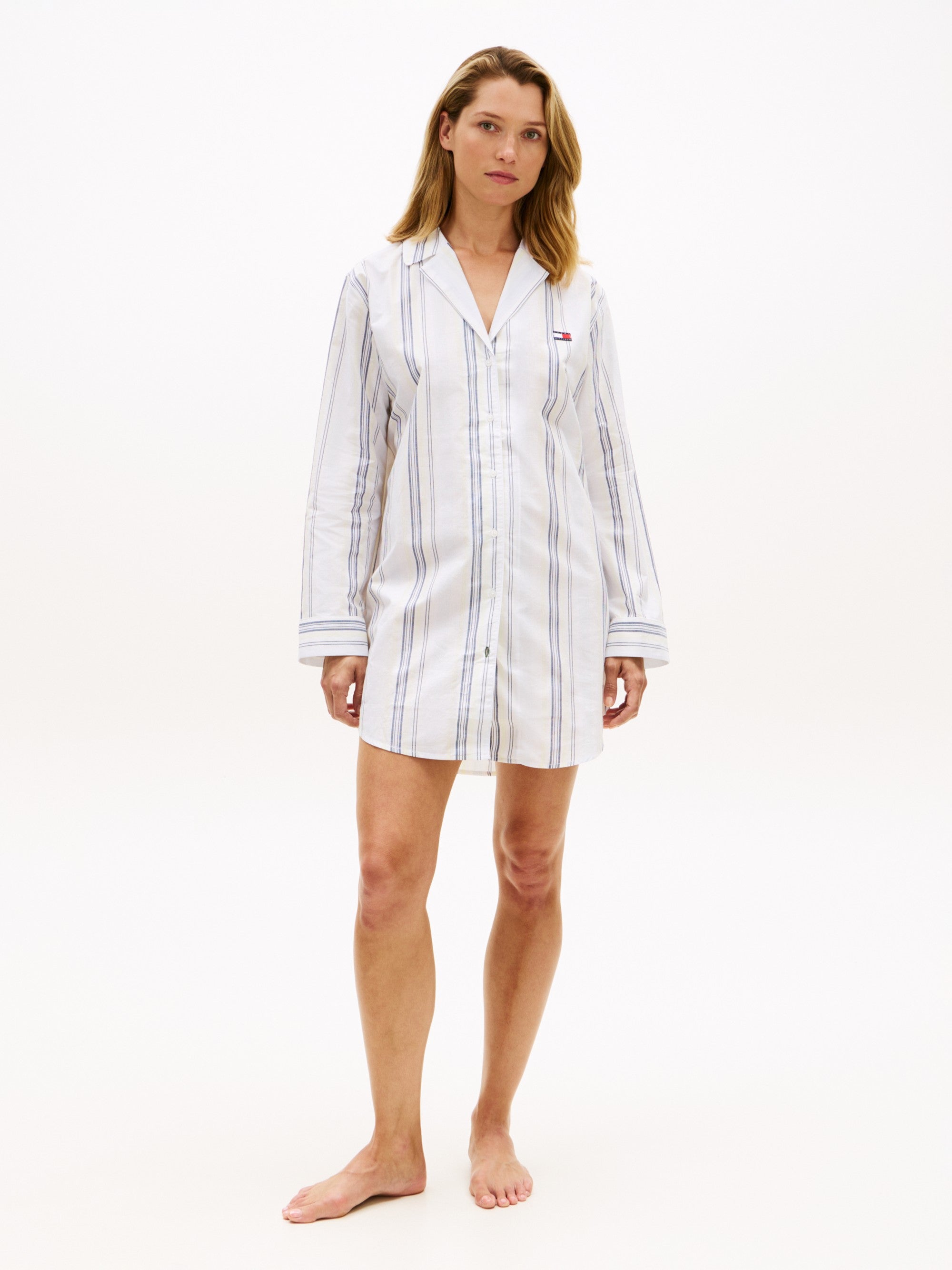 Tommy Hilfiger Camicia Copricostume Blu