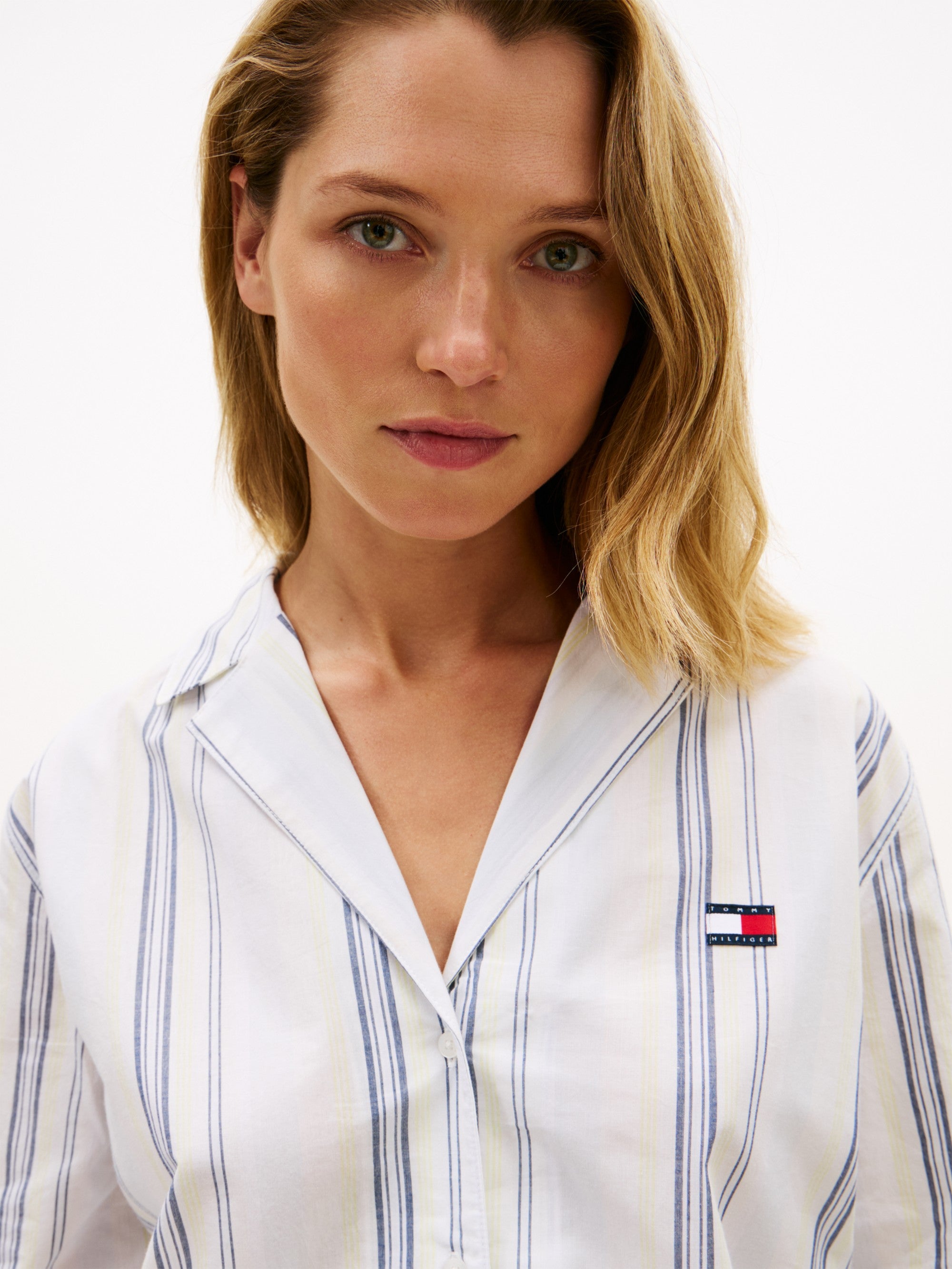 Tommy Hilfiger Camicia Copricostume Blu