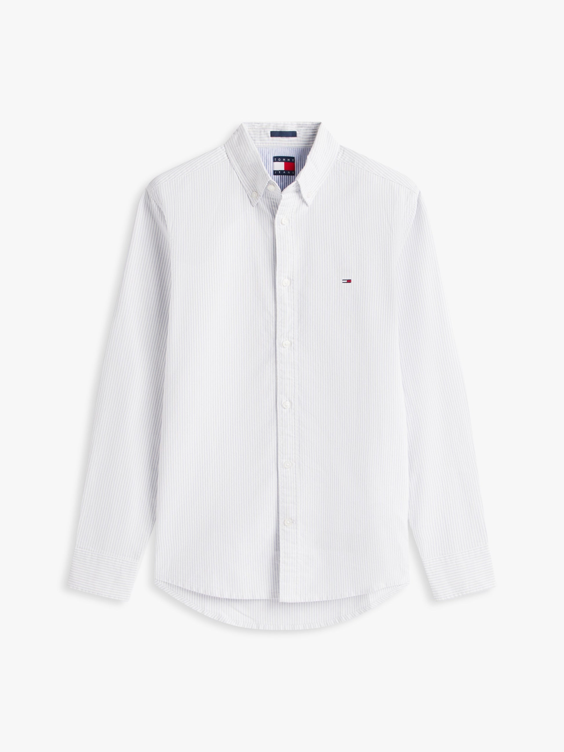 Tommy Hilfiger Camicia Slim Stripe Oxford Multicolor