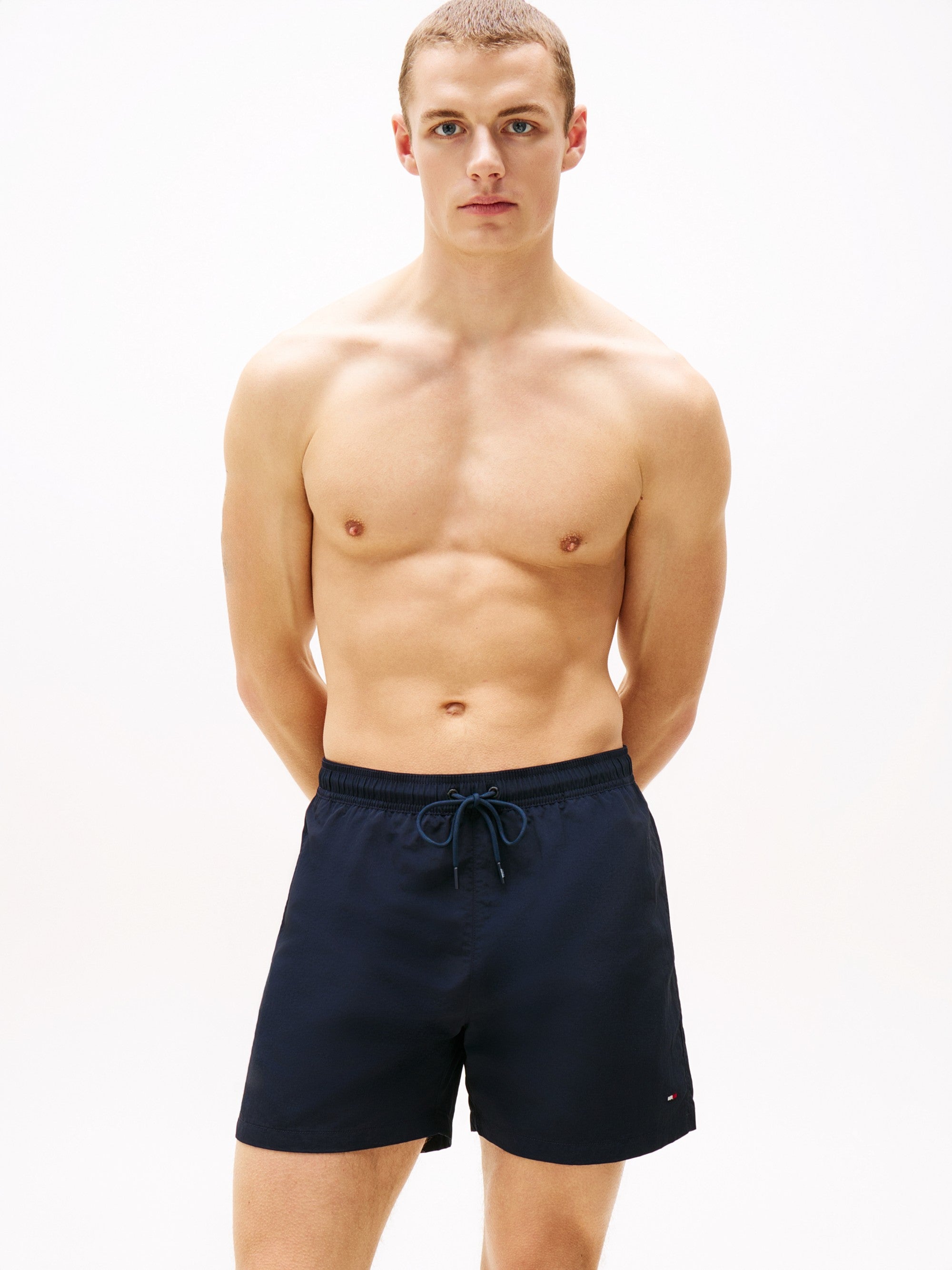 Tommy Hilfiger Costume Boxer Essential Mid Length Blu