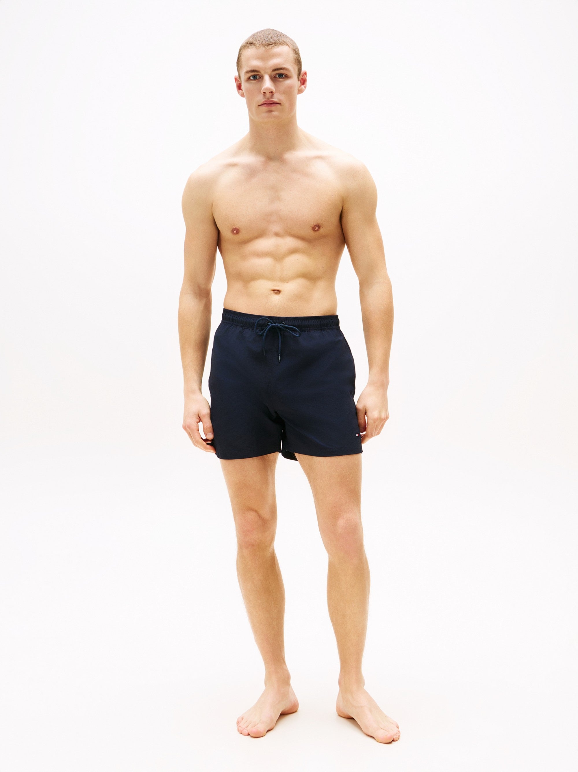 Tommy Hilfiger Costume Boxer Essential Mid Length Blu