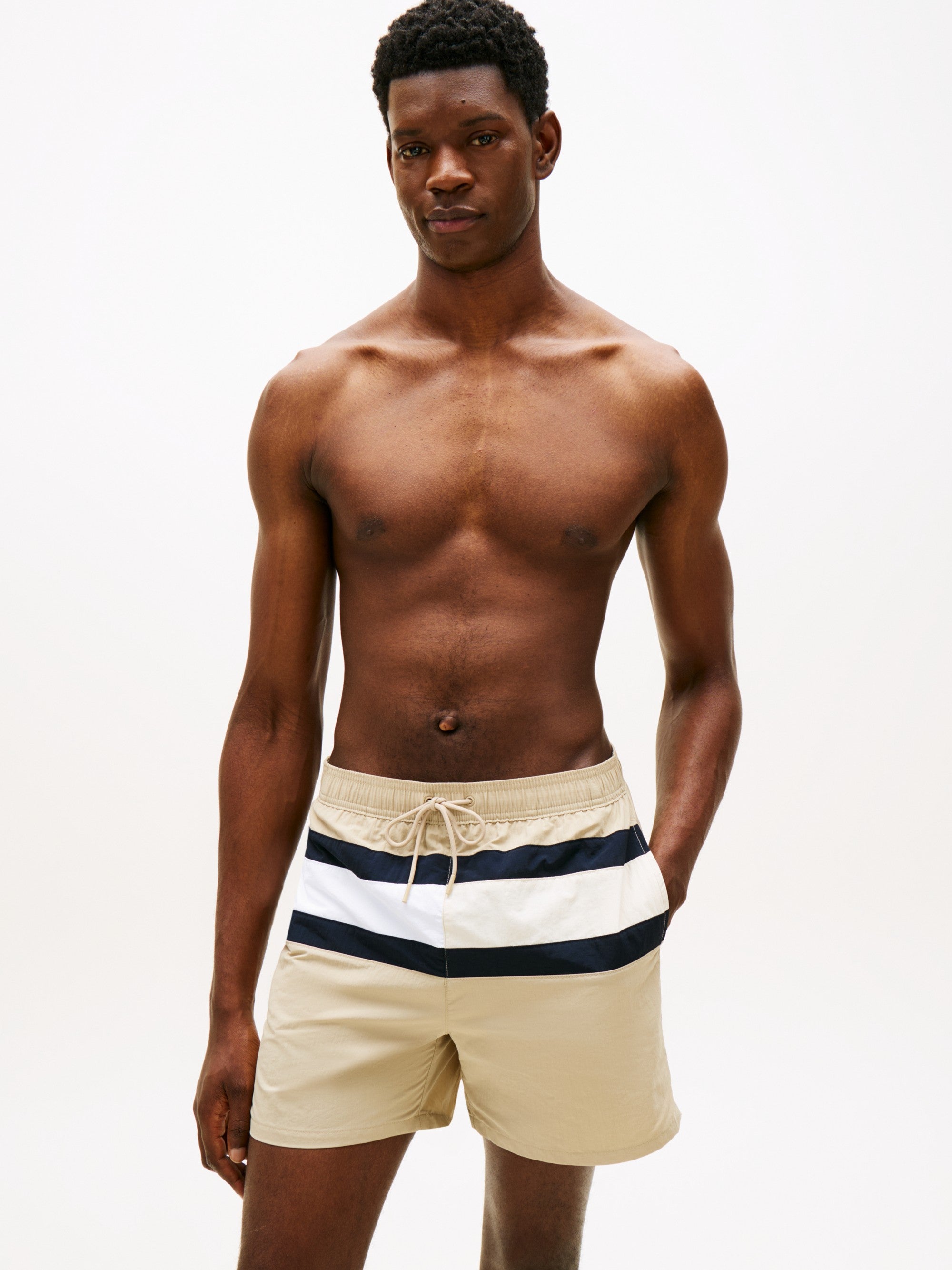 Tommy Hilfiger Costume Boxer Medium Drawstring Beige