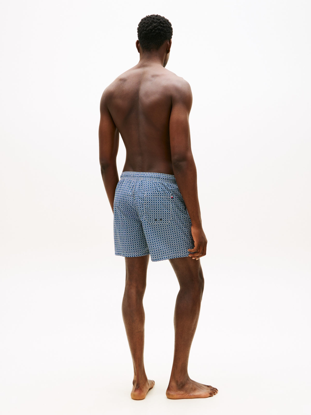 Tommy Hilfiger Costume Boxer Mini H Geo Blu
