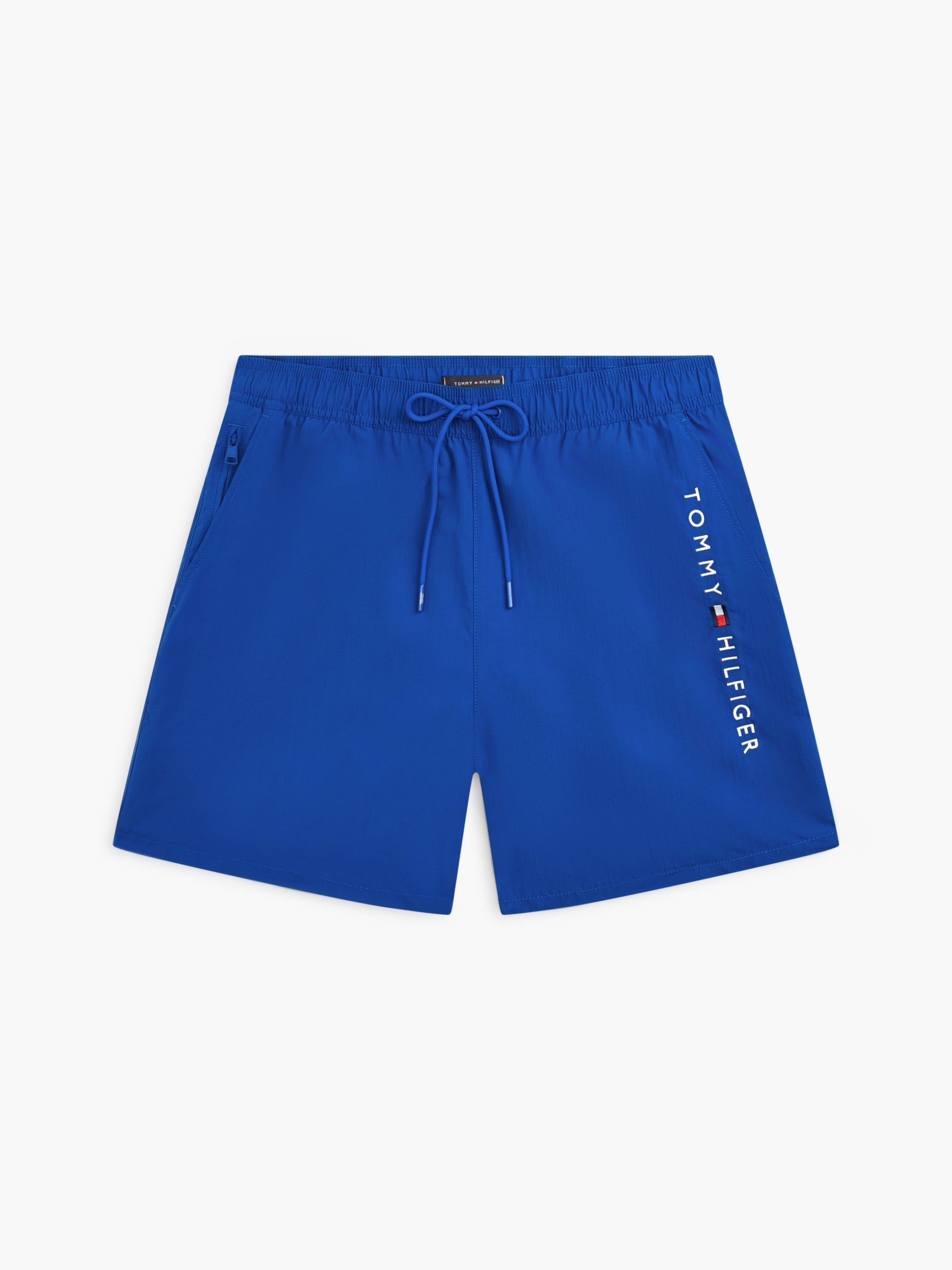 Tommy Hilfiger Costume Boxer Original Logo Mid Length Blu