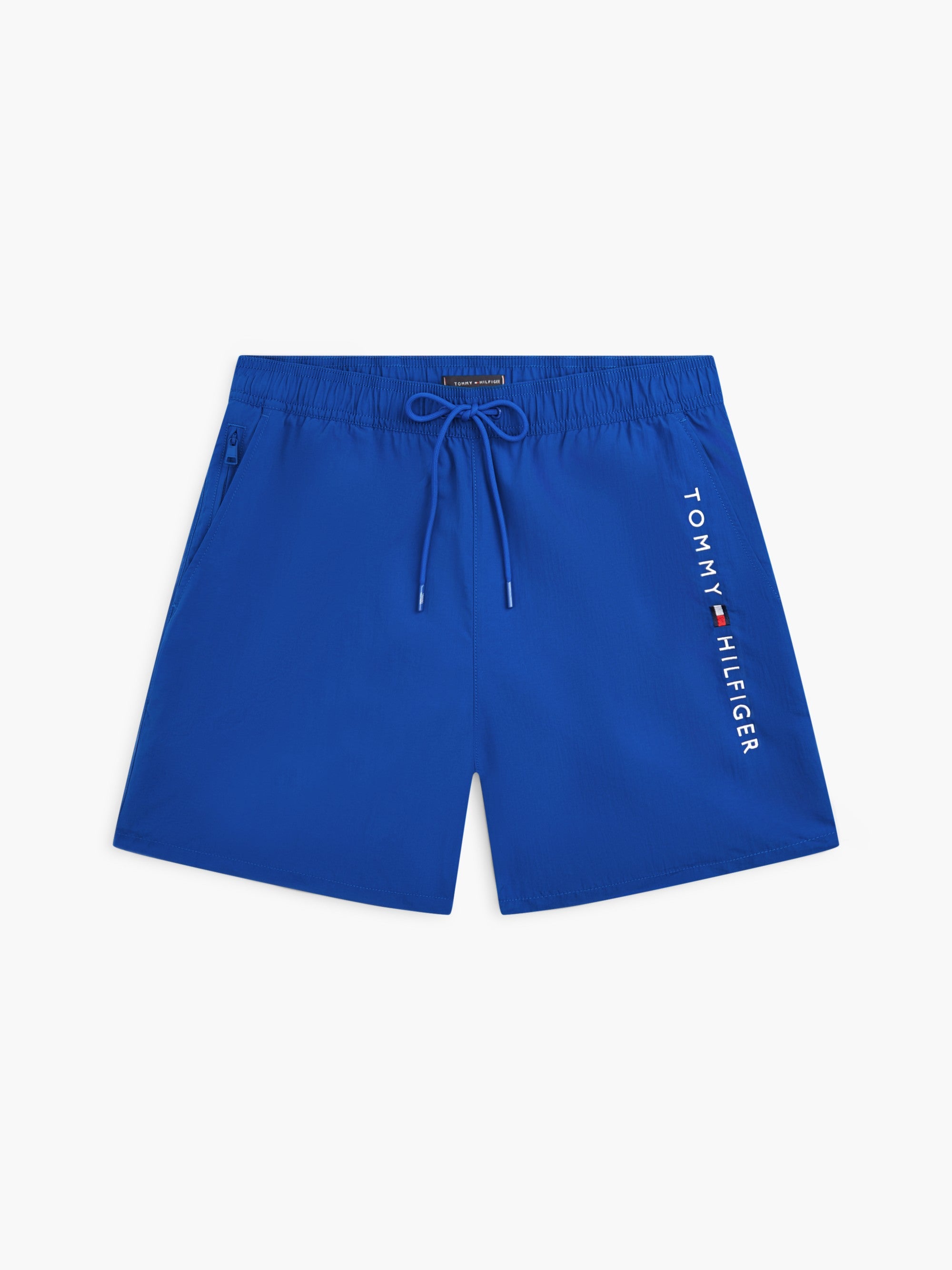 Tommy Hilfiger Costume Boxer Original Logo Mid Length Blu