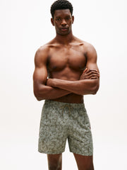 Tommy Hilfiger Costume Boxer Palm Leaf Verde