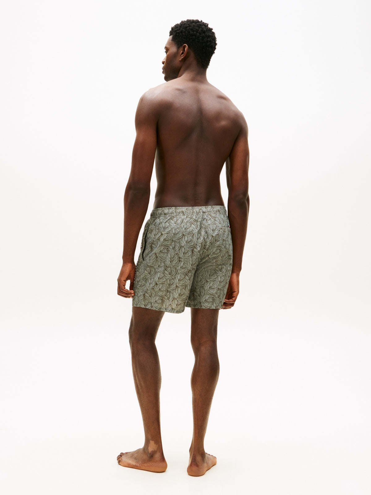 Tommy Hilfiger Costume Boxer Palm Leaf Verde