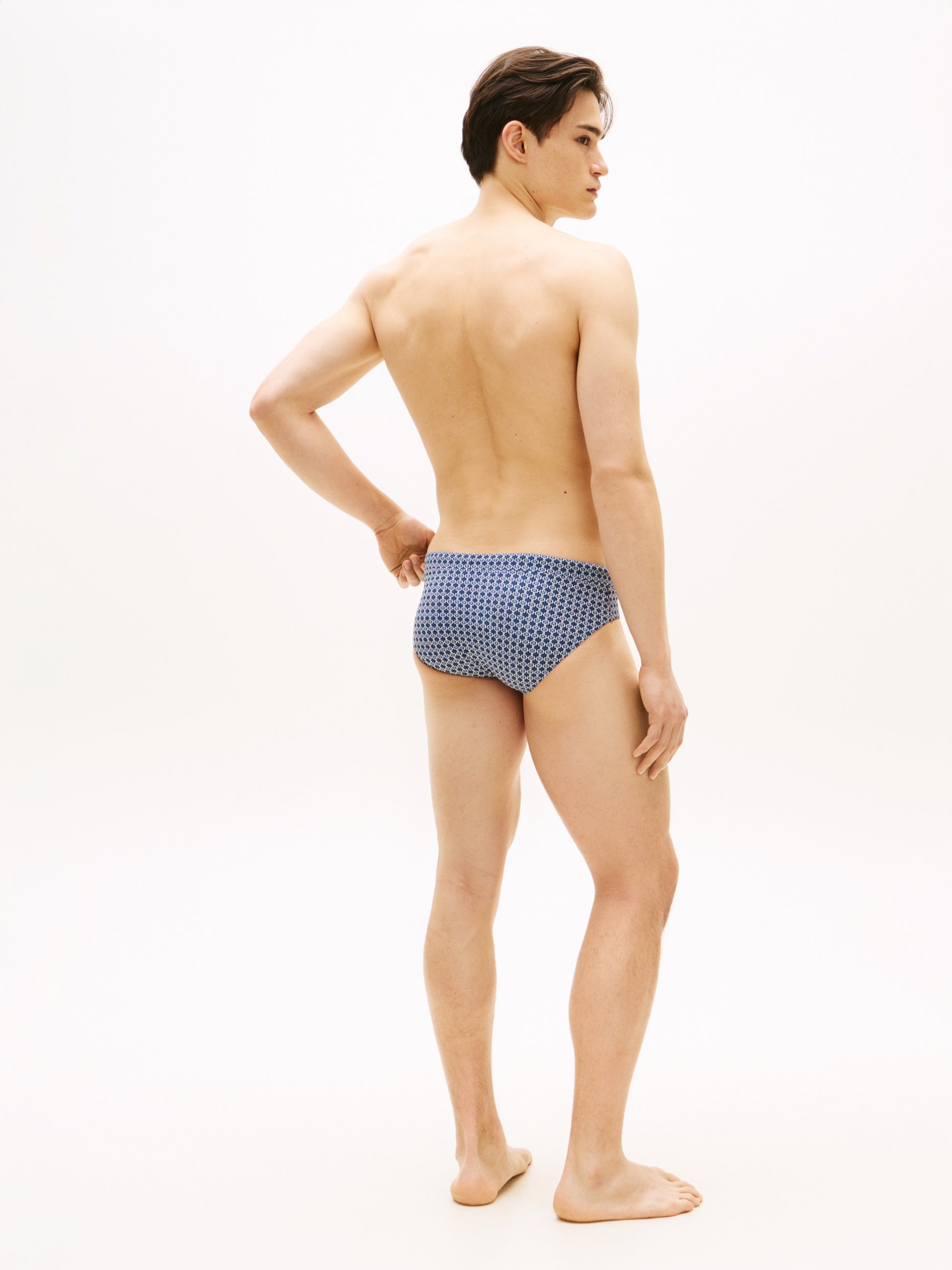 Tommy Hilfiger Costume Slip Mini H Geo Blu