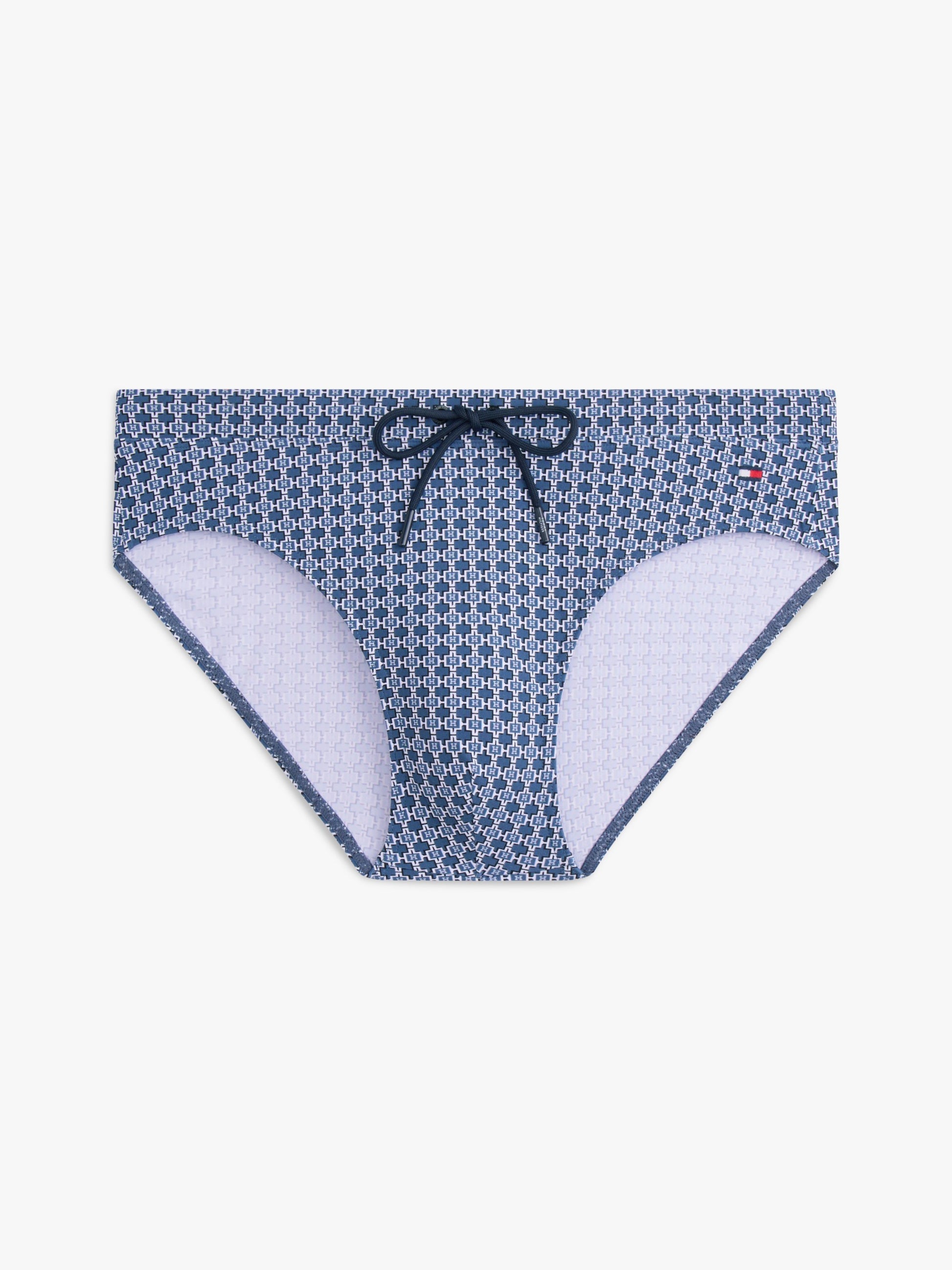 Tommy Hilfiger Costume Slip Mini H Geo Blu