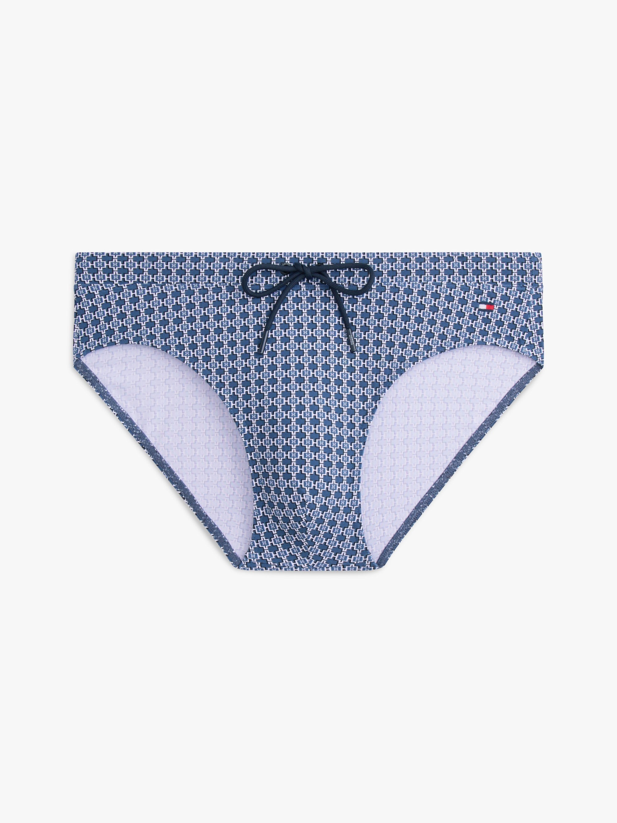 Tommy Hilfiger Costume Slip Mini H Geo Blu