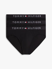 Tommy Hilfiger Costume Slip TH Original - Confezione da 3 Nero