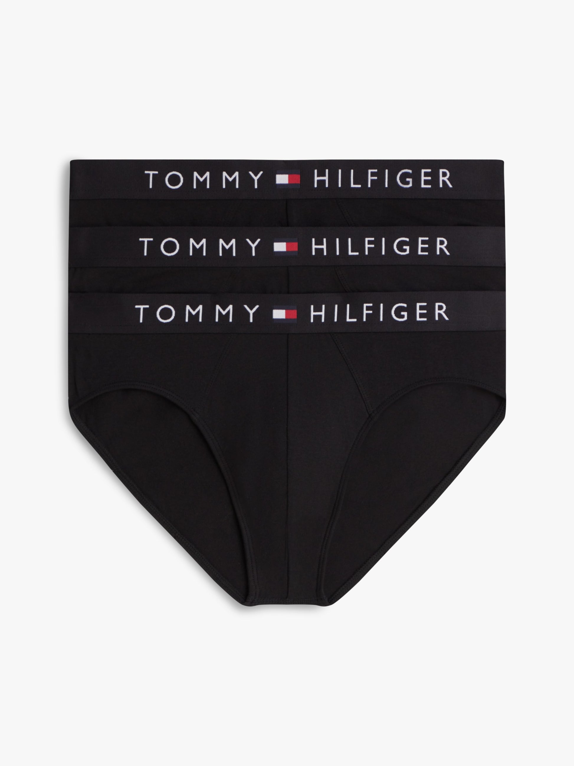Tommy Hilfiger Costume Slip TH Original - Confezione da 3 Nero