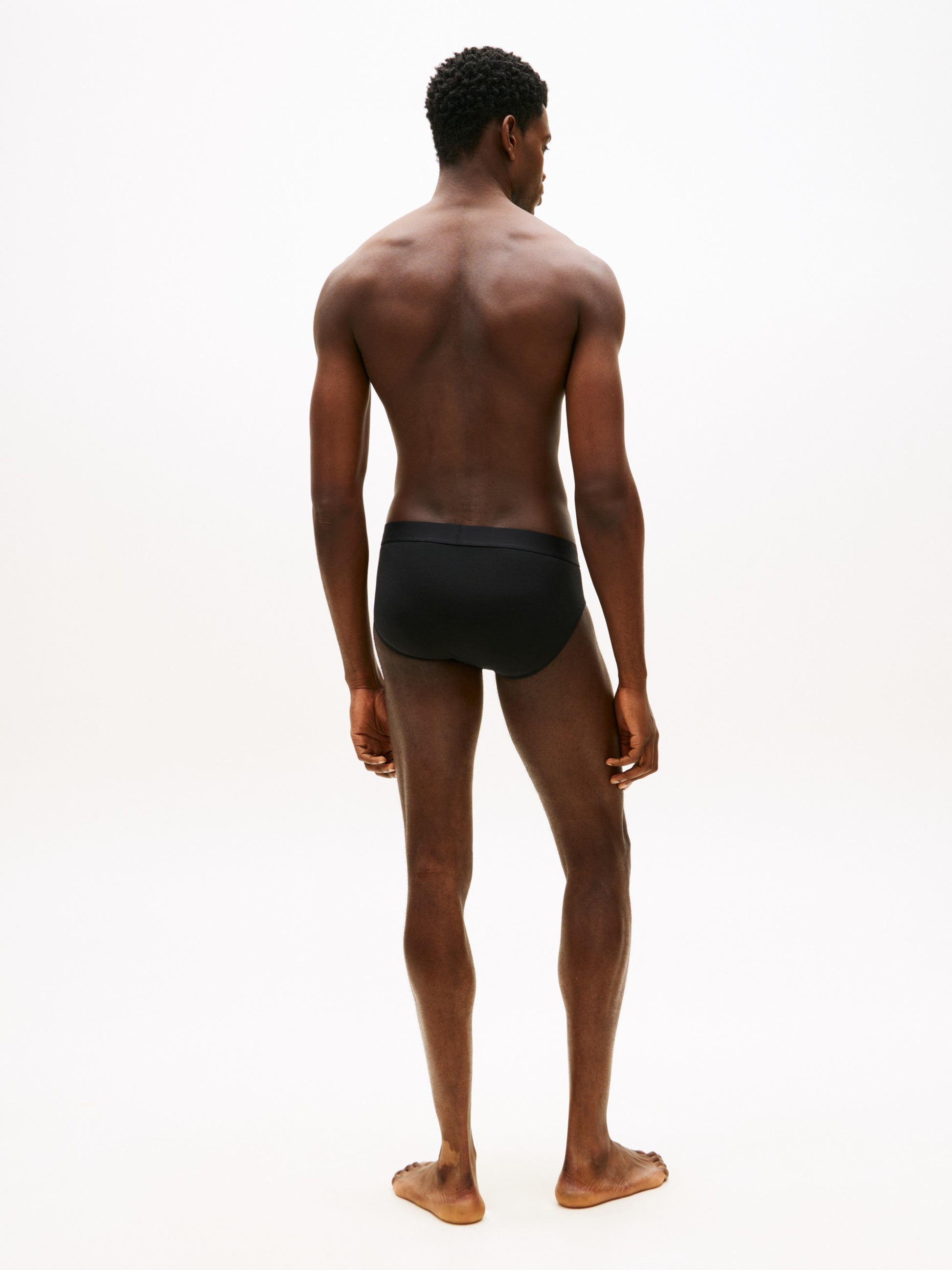 Tommy Hilfiger Costume Slip TH Original - Confezione da 3 Nero