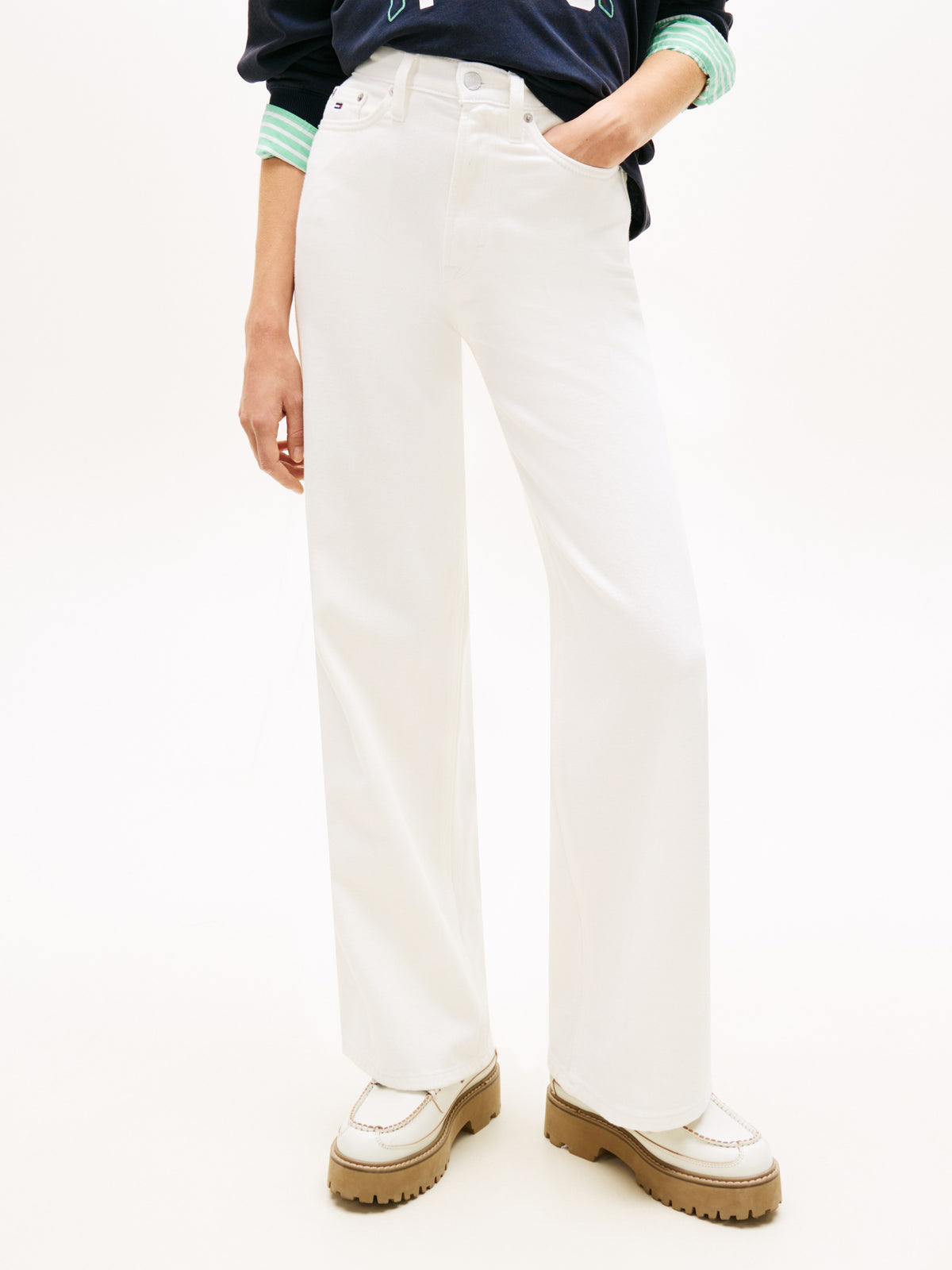 Tommy Hilfiger Jeans Claire High Rise Bianco
