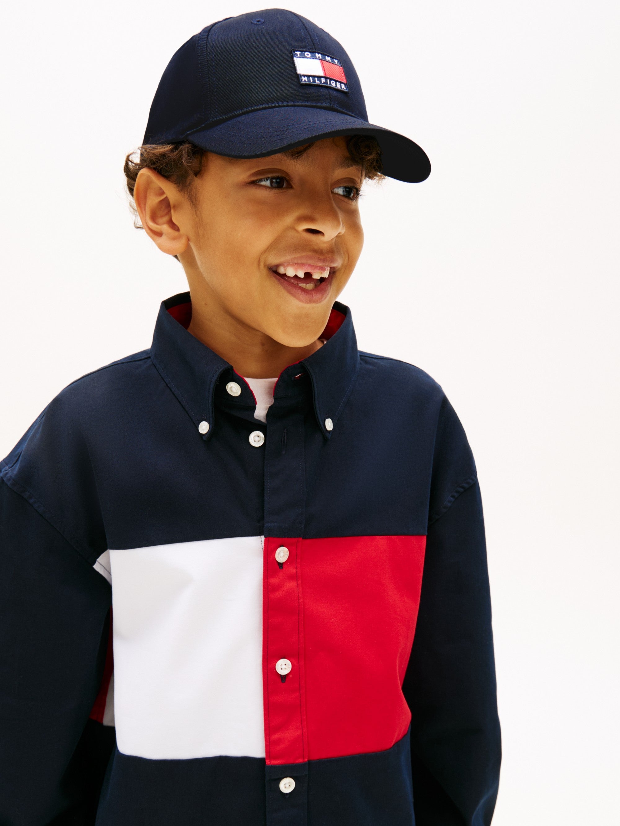 Tommy Hilfiger Cappello Flag Cap Blu