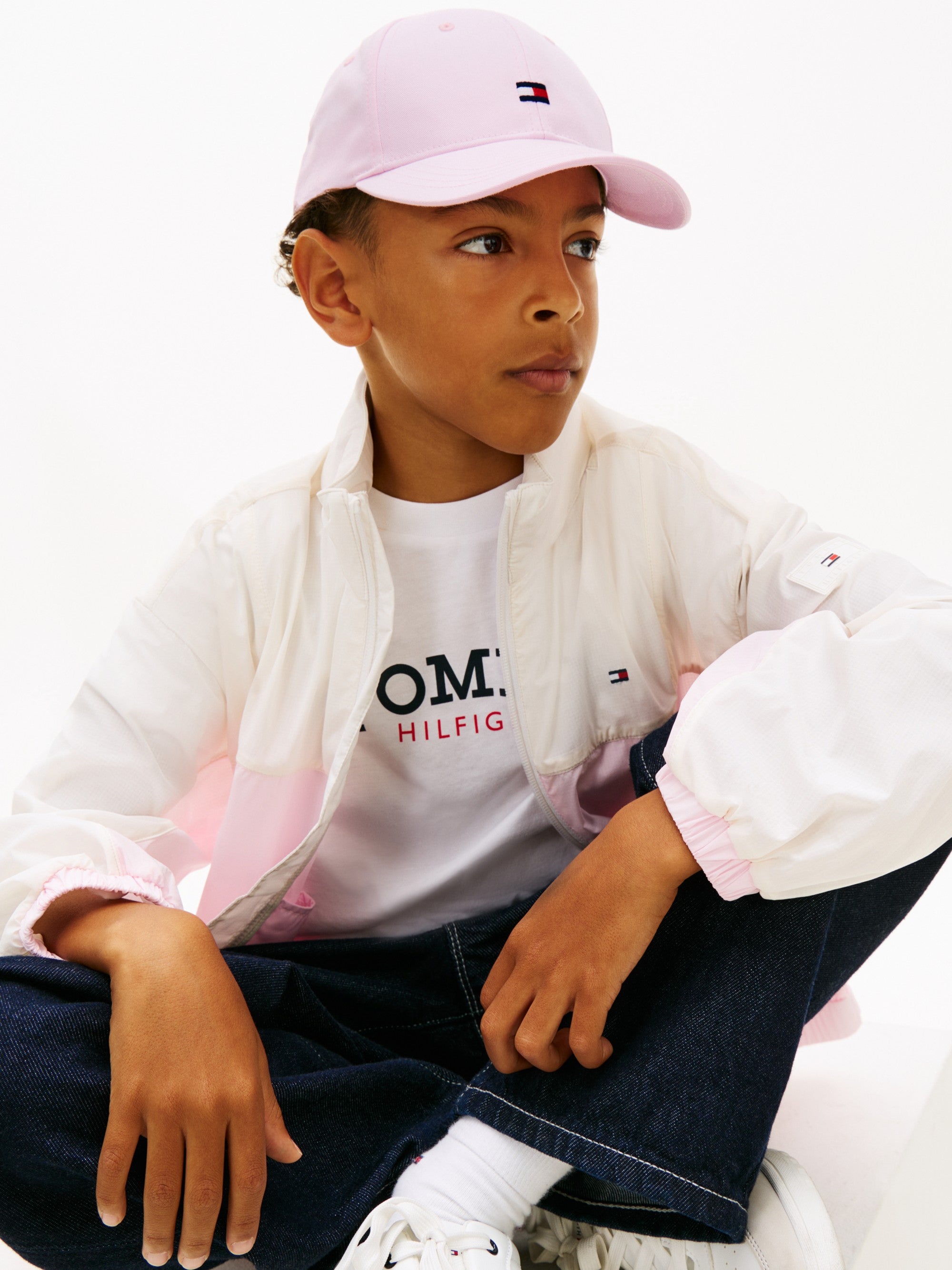 Tommy Hilfiger Cappello Logo Cap Rosa