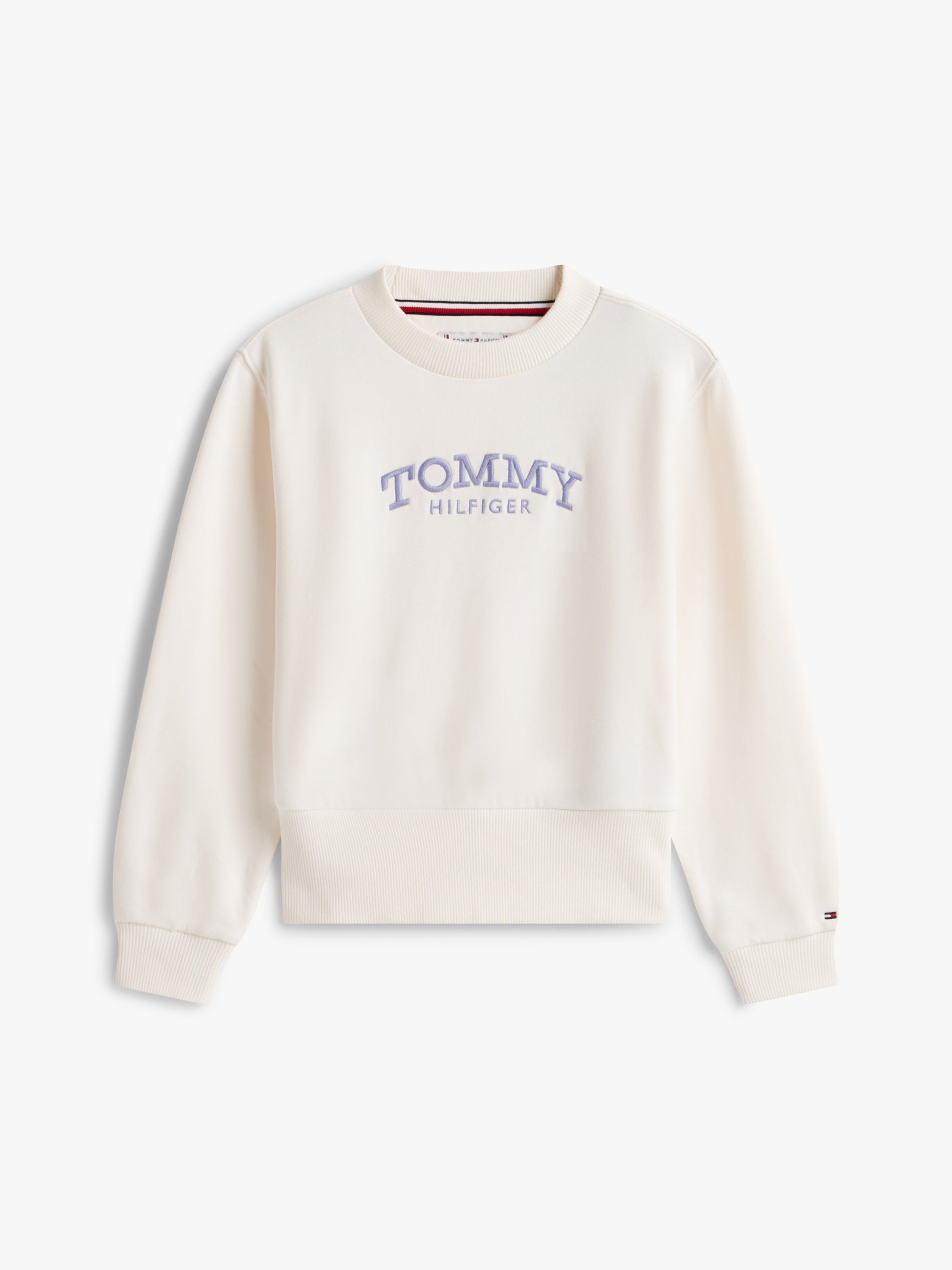 Tommy Hilfiger Felpa Essential Bianco