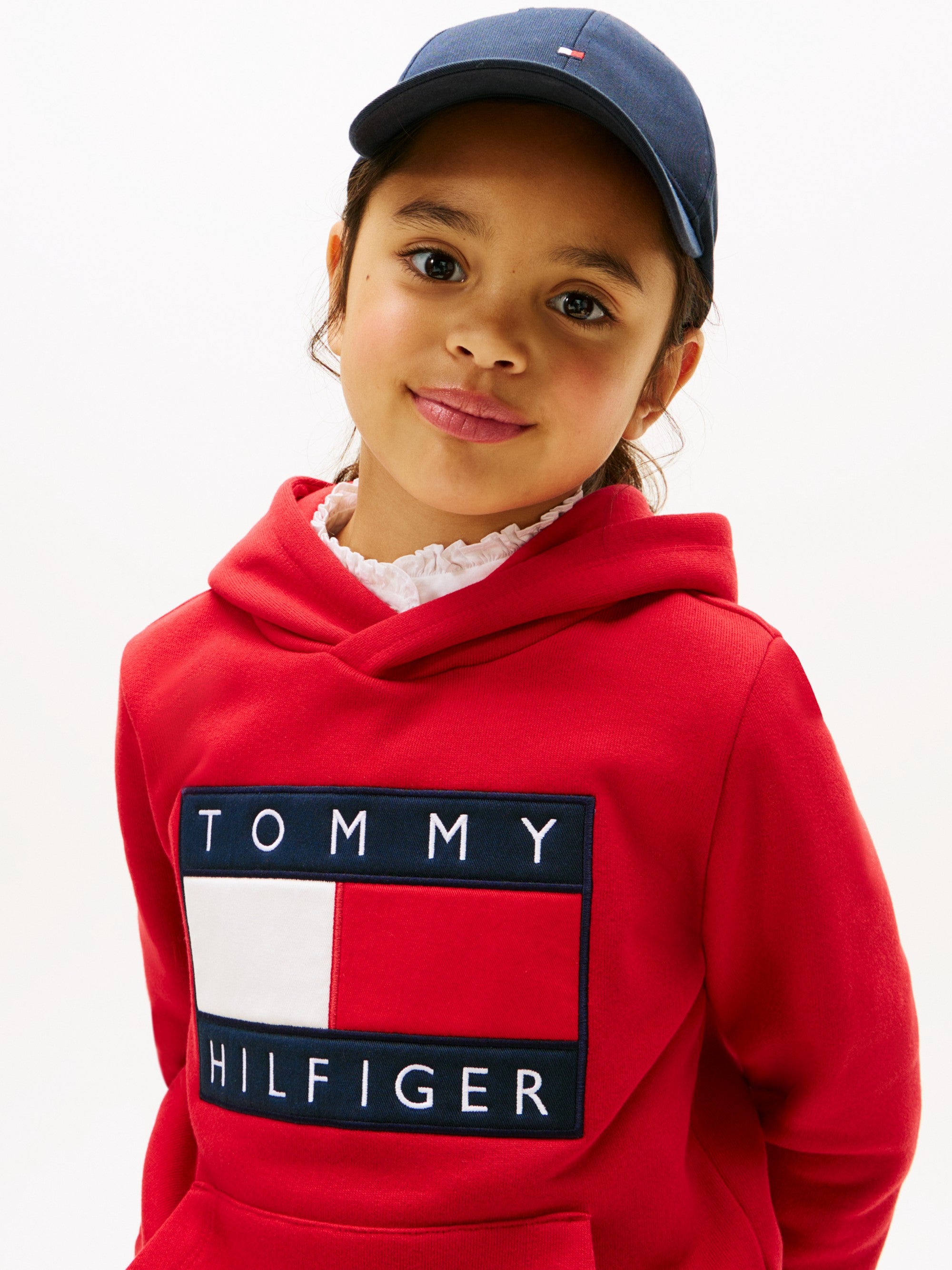 Tommy Hilfiger Felpa Logo Sweatshirt Rosso