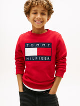 Felpa Logo Sweatshirt - Primary Red