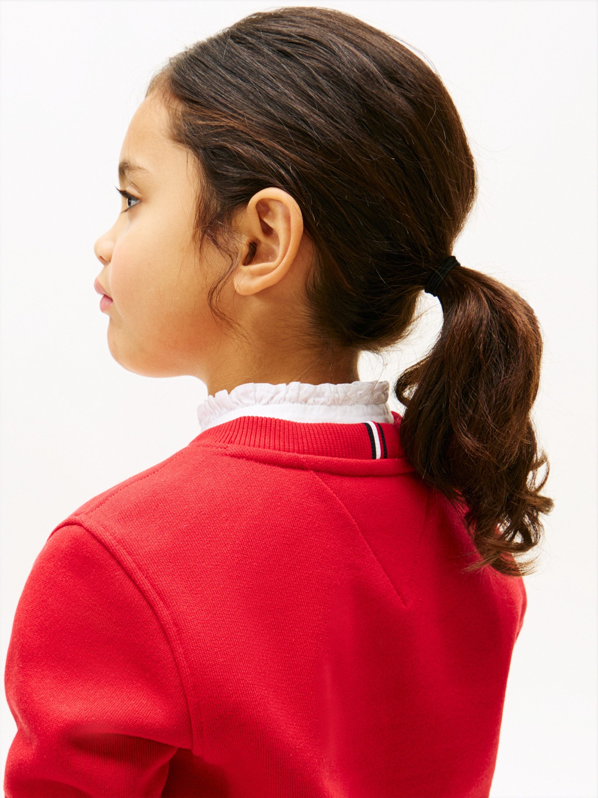 Tommy Hilfiger Felpa Logo Sweatshirt Rosso