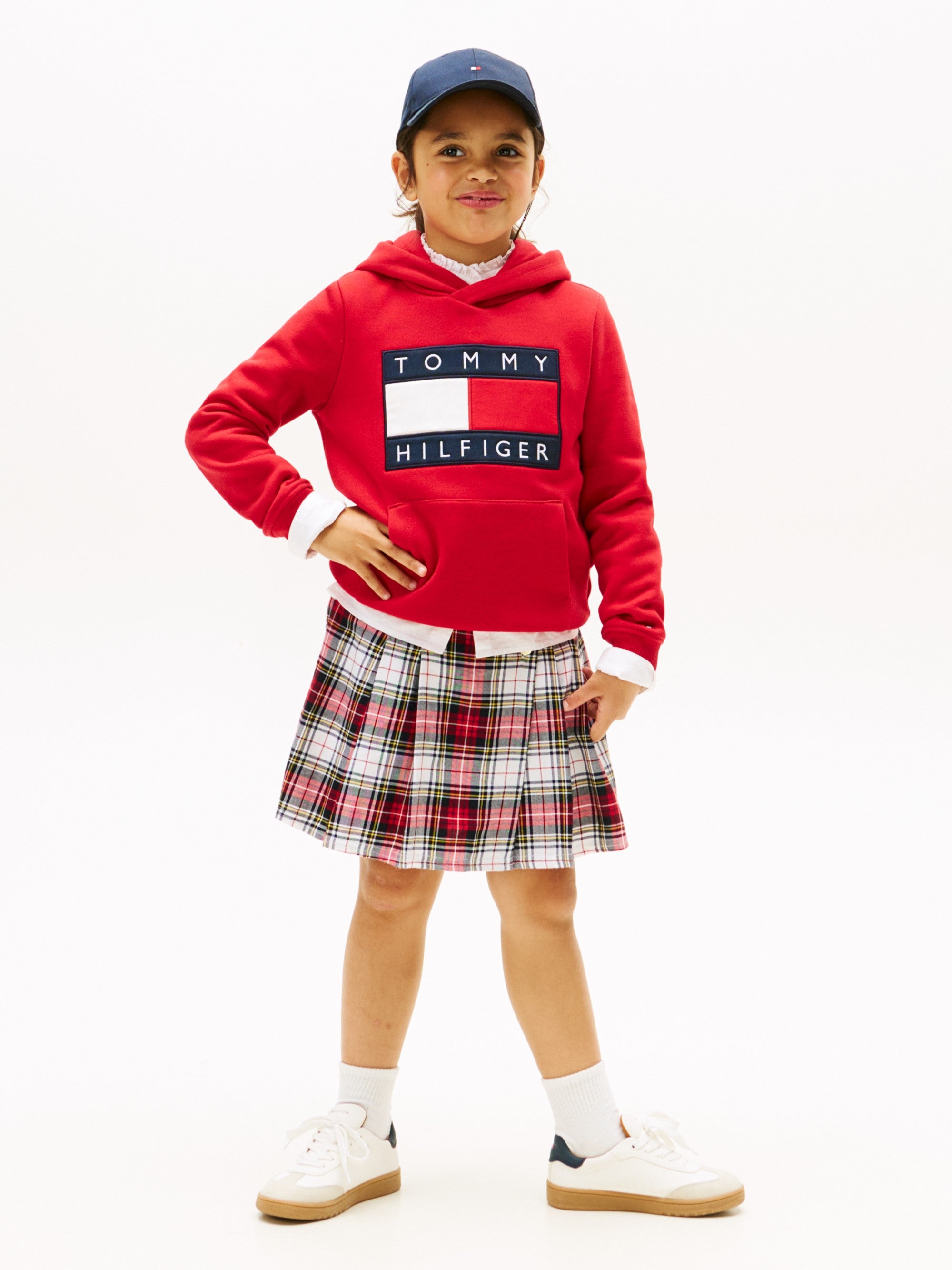 Tommy Hilfiger Felpa Logo Sweatshirt Rosso