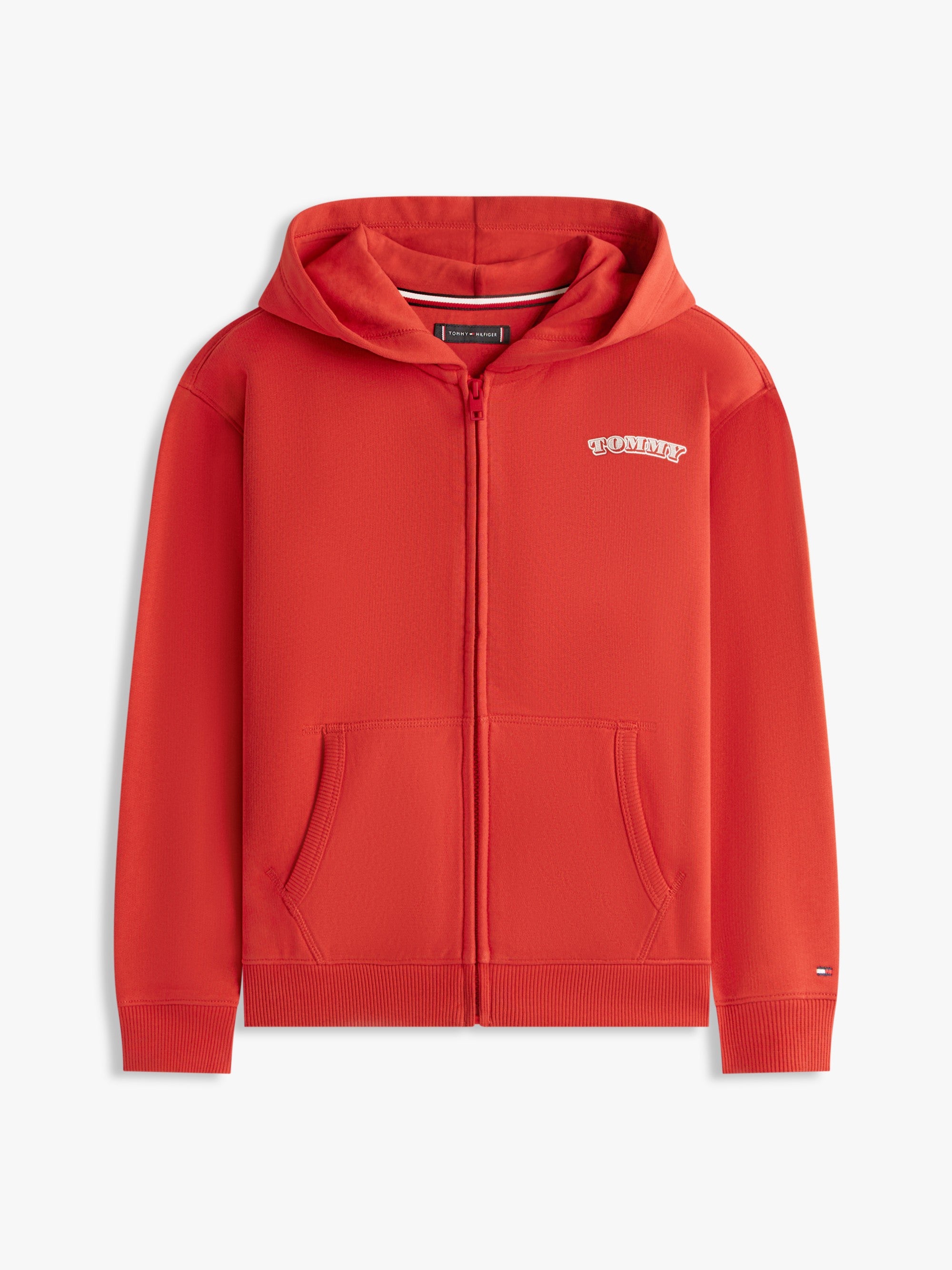 Tommy Hilfiger Felpa Logo Sweatshirt Rosso