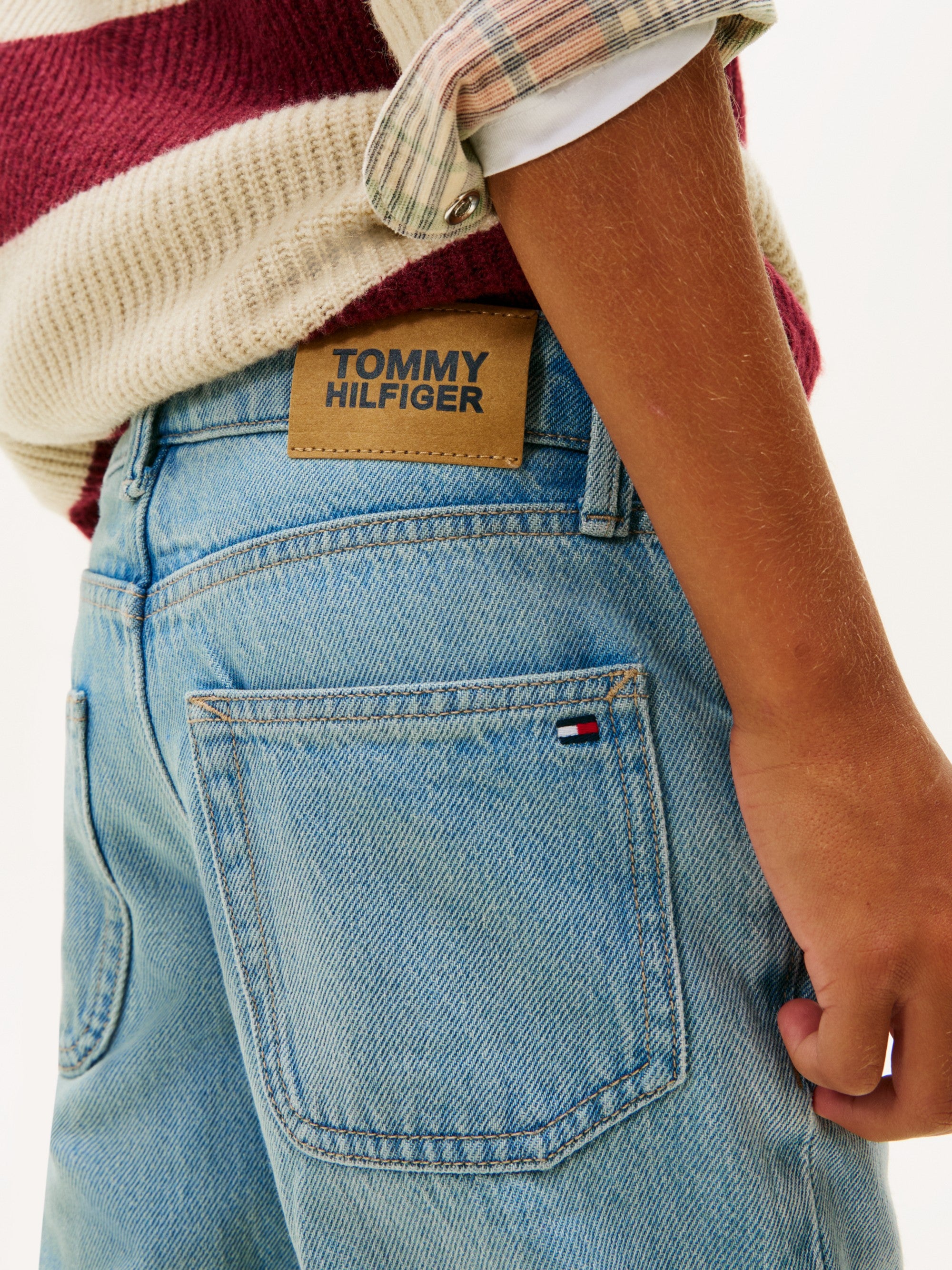 Tommy Hilfiger Pantaloni Fitness Jeans Blu