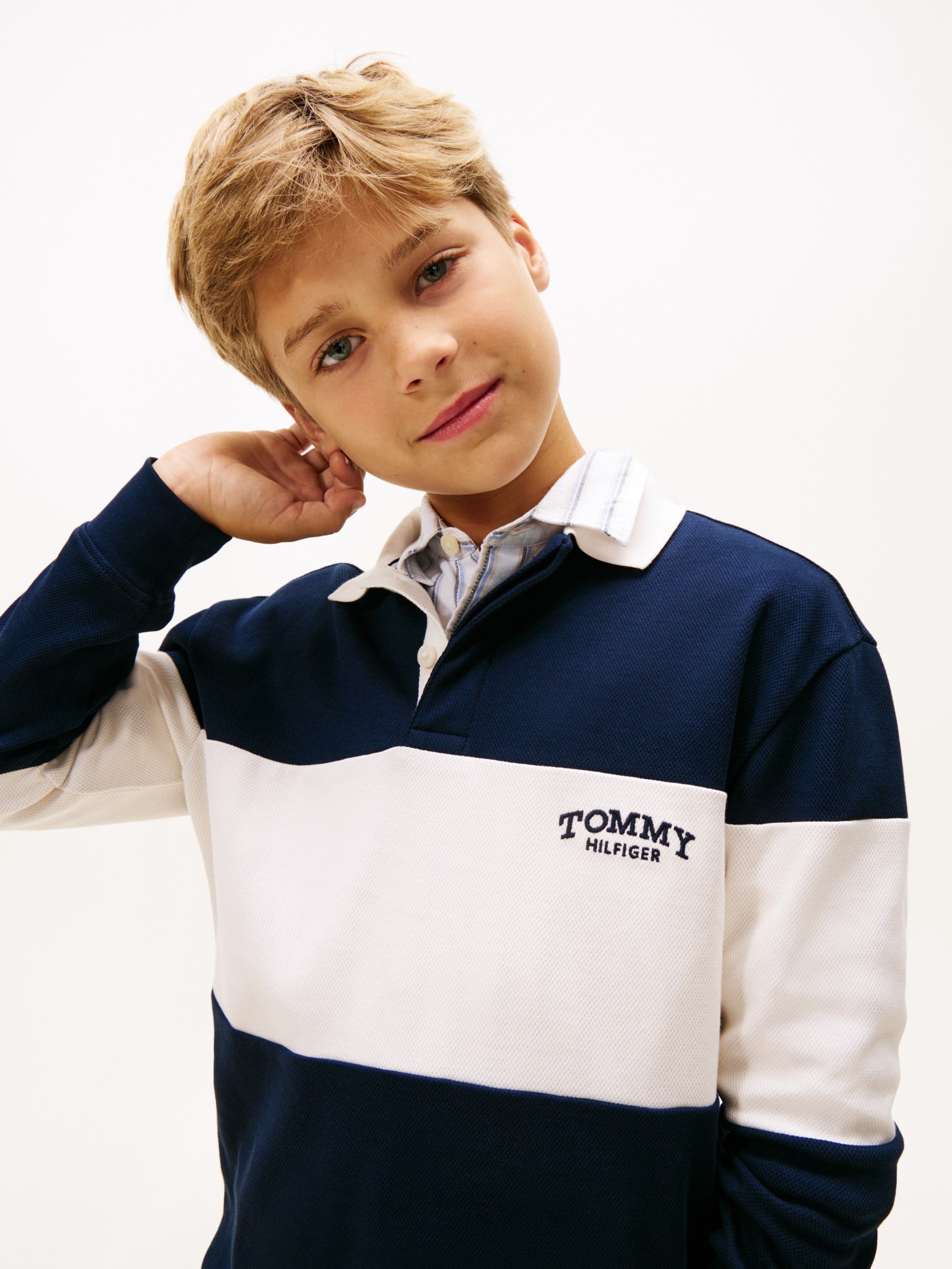 Tommy Hilfiger Polo Flag Polo Blu