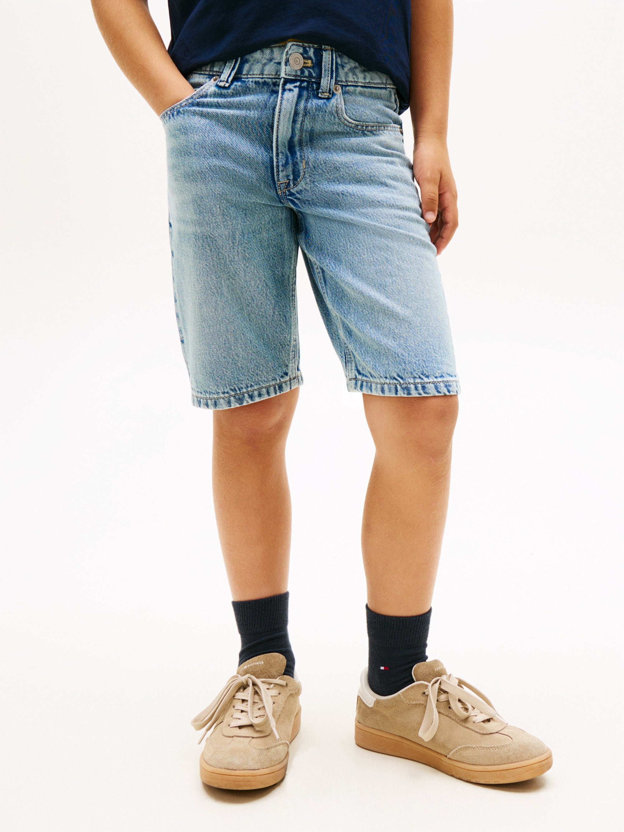 Tommy Hilfiger Shorts Denim Blu