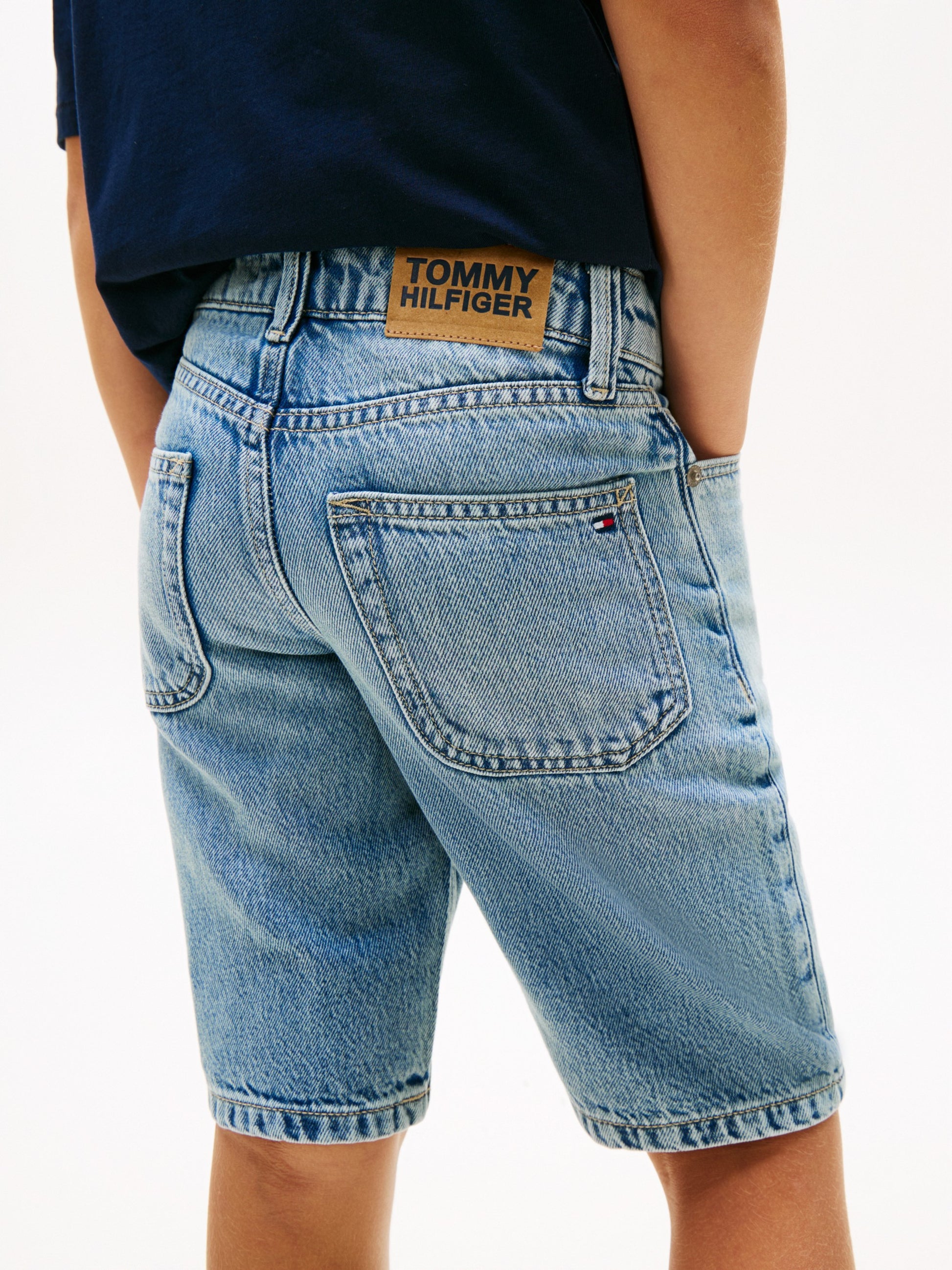 Tommy Hilfiger Shorts Denim Blu