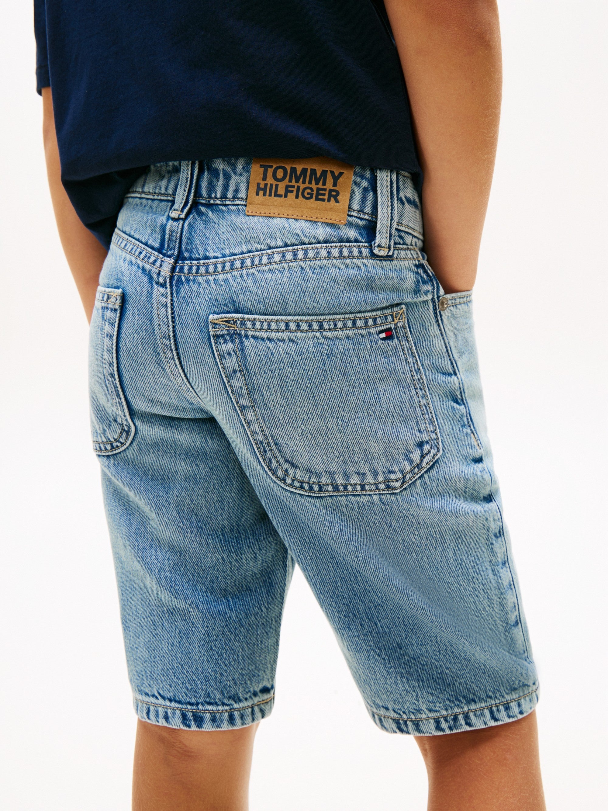 Tommy Hilfiger Shorts Denim Blu