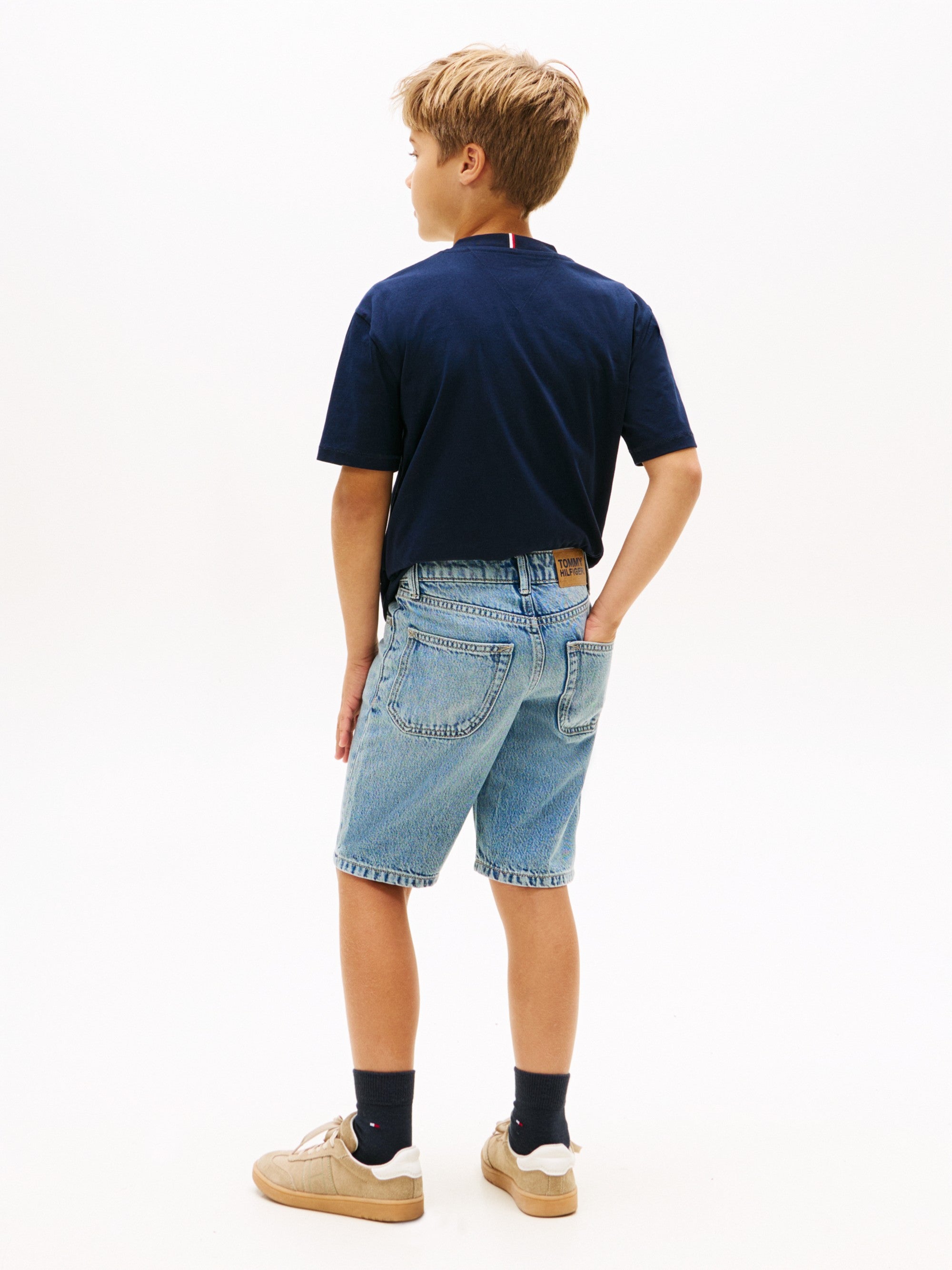 Tommy Hilfiger Shorts Denim Blu