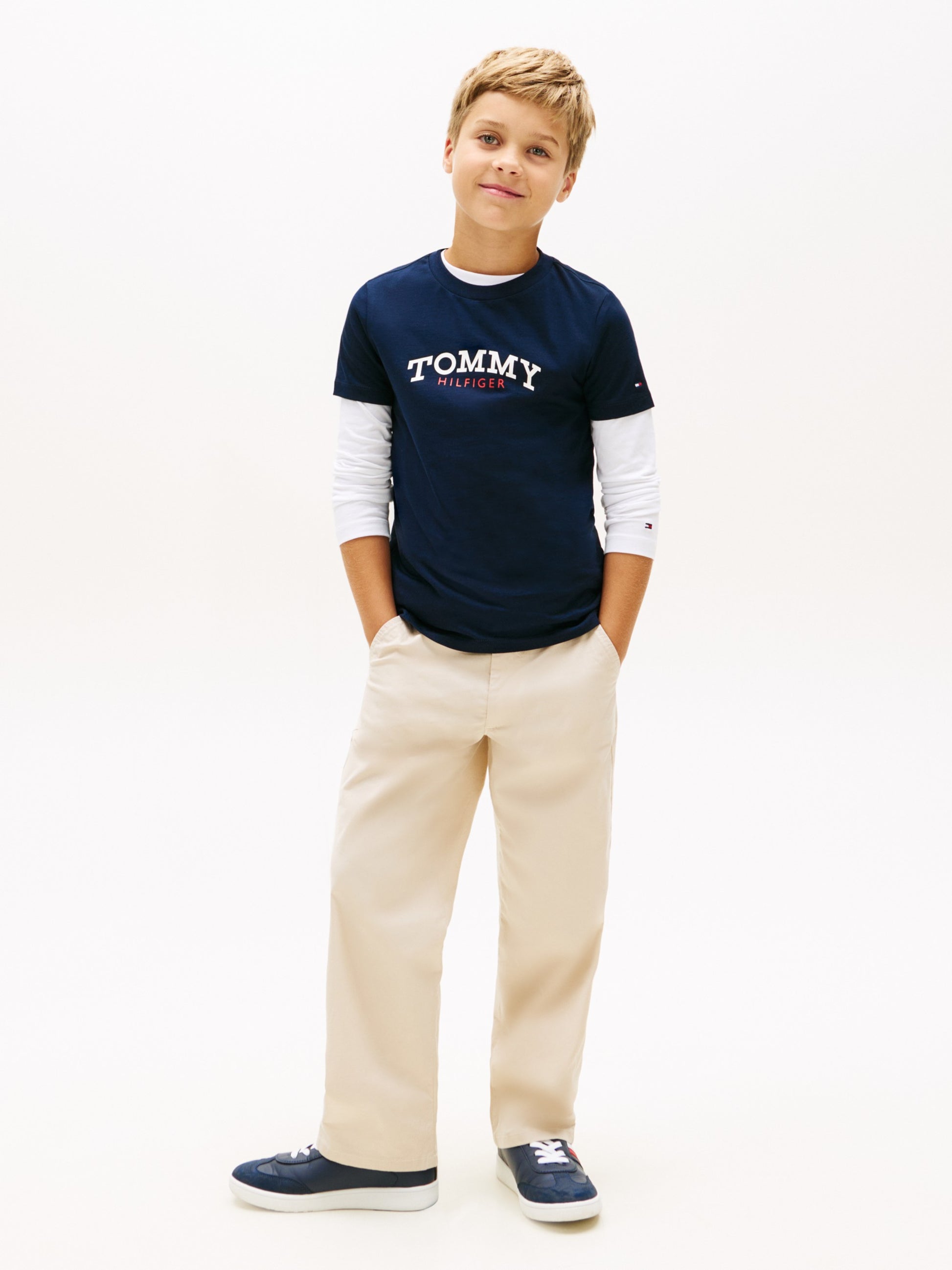 Tommy Hilfiger T-Shirt Essential Blu