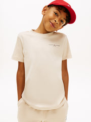 Tommy Hilfiger T-Shirt Essential Logo Beige