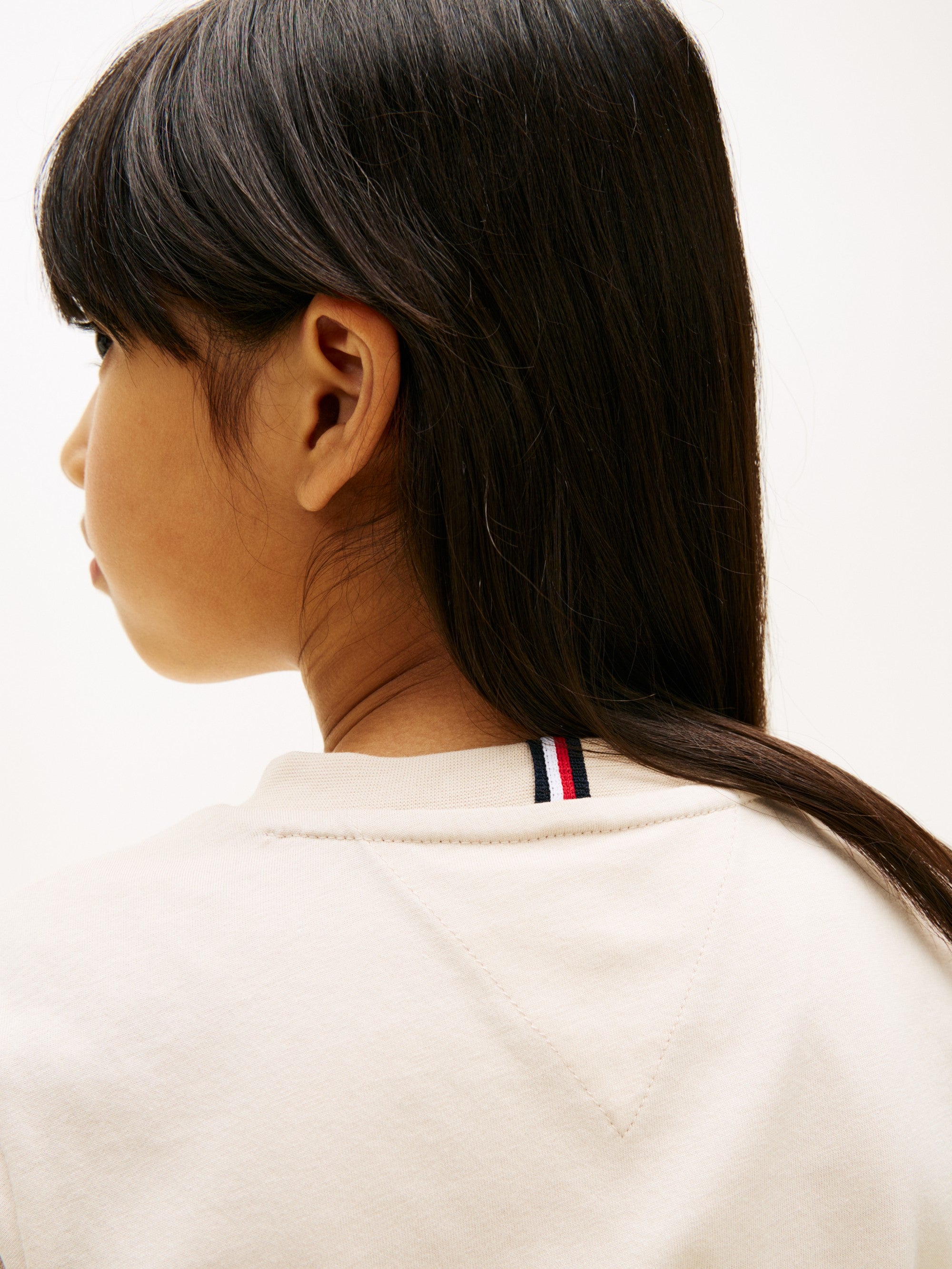 Tommy Hilfiger T-Shirt Essential Logo Beige