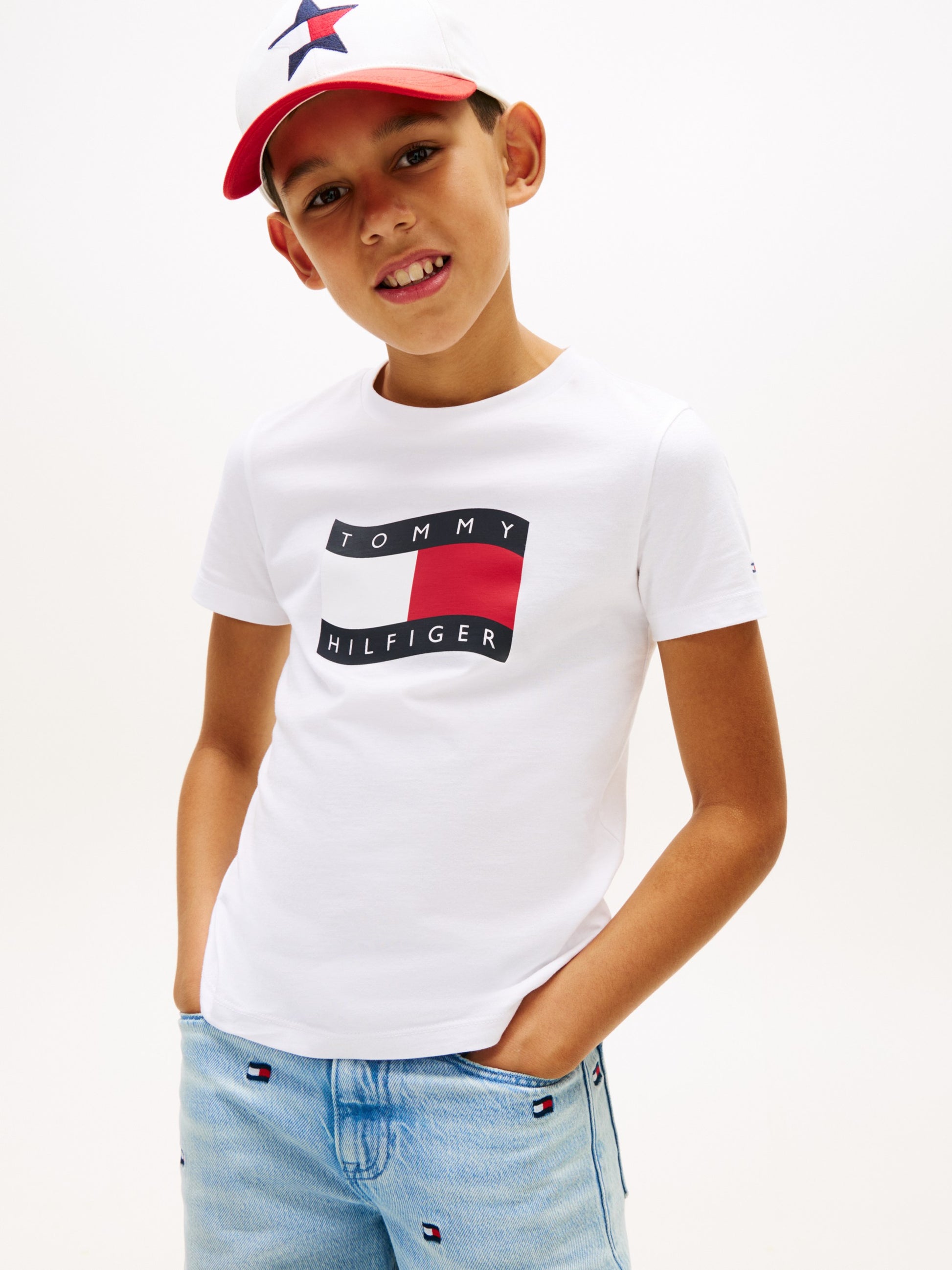 Tommy Hilfiger T-Shirt Essential Bianco