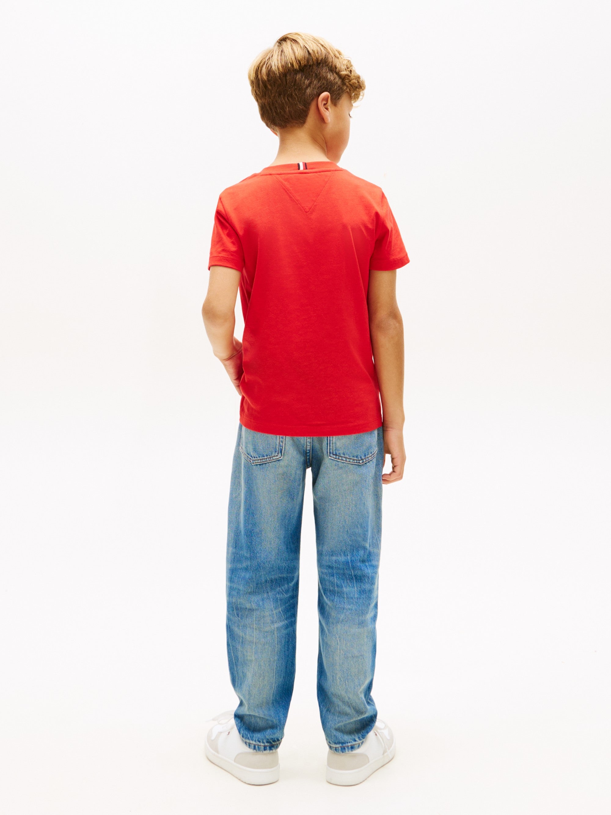 Tommy Hilfiger T-Shirt Logo Rosso