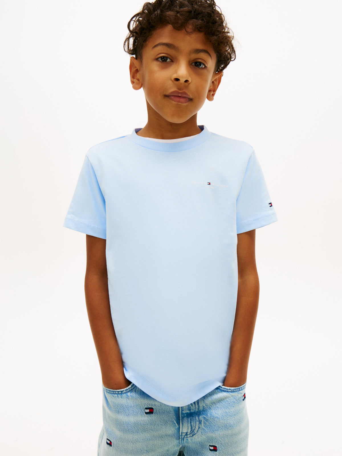 Tommy Hilfiger T-Shirt Logo T-Shirt Blu