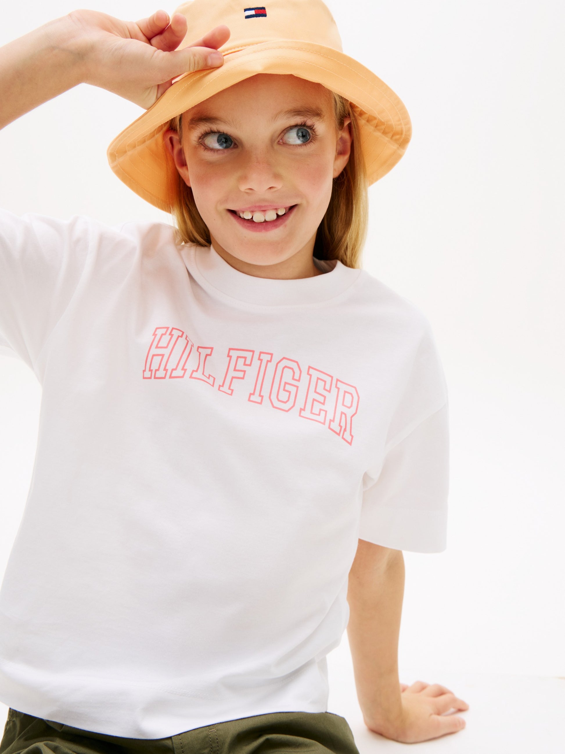 Tommy Hilfiger T-Shirt Logo T-Shirt Bianco