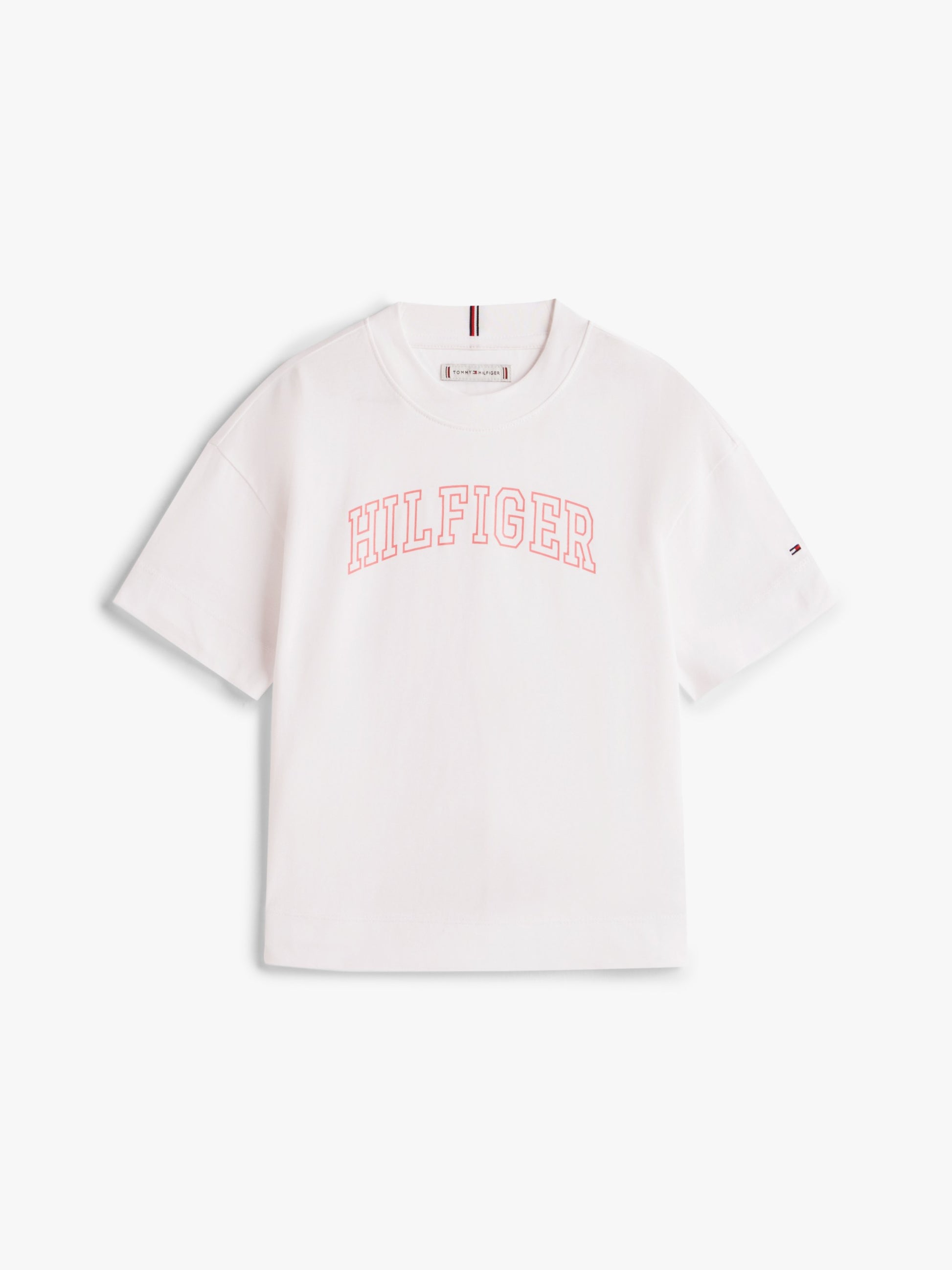 Tommy Hilfiger T-Shirt Logo T-Shirt Bianco