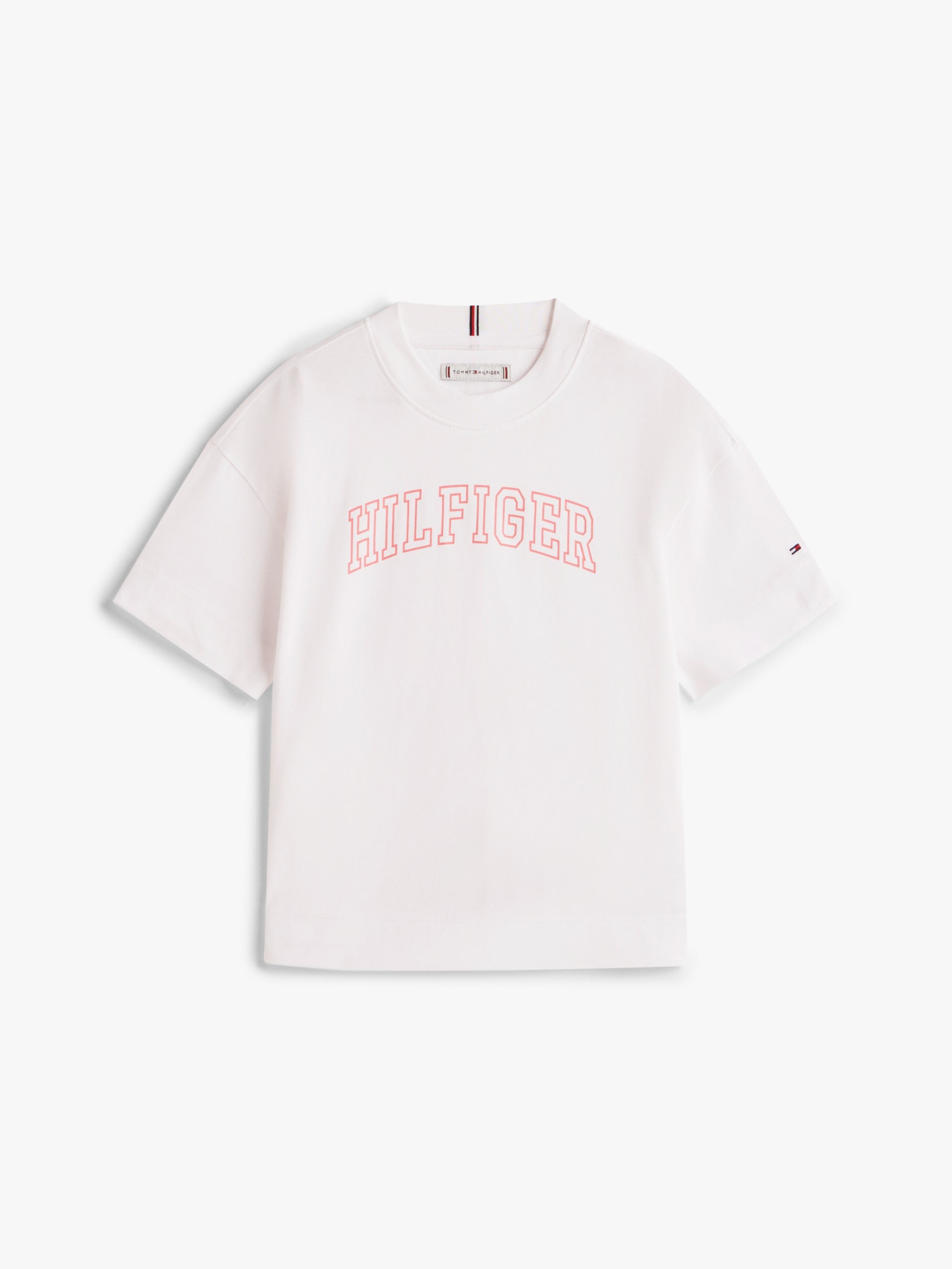 Tommy Hilfiger T-Shirt Logo T-Shirt Bianco