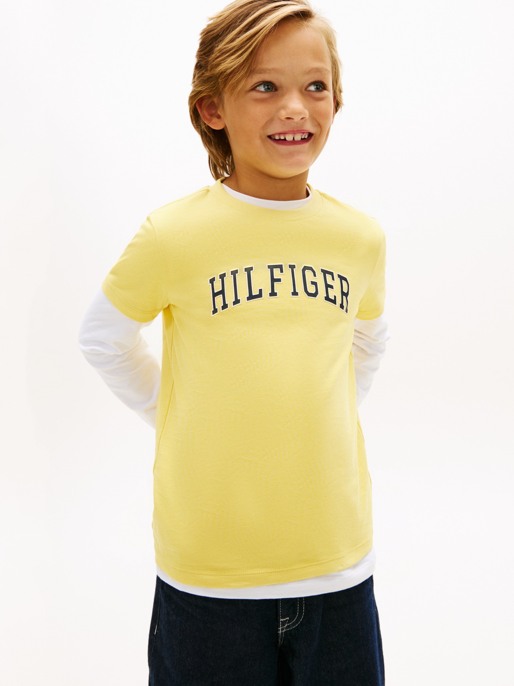 Tommy Hilfiger T-Shirt Logo T-Shirt Giallo