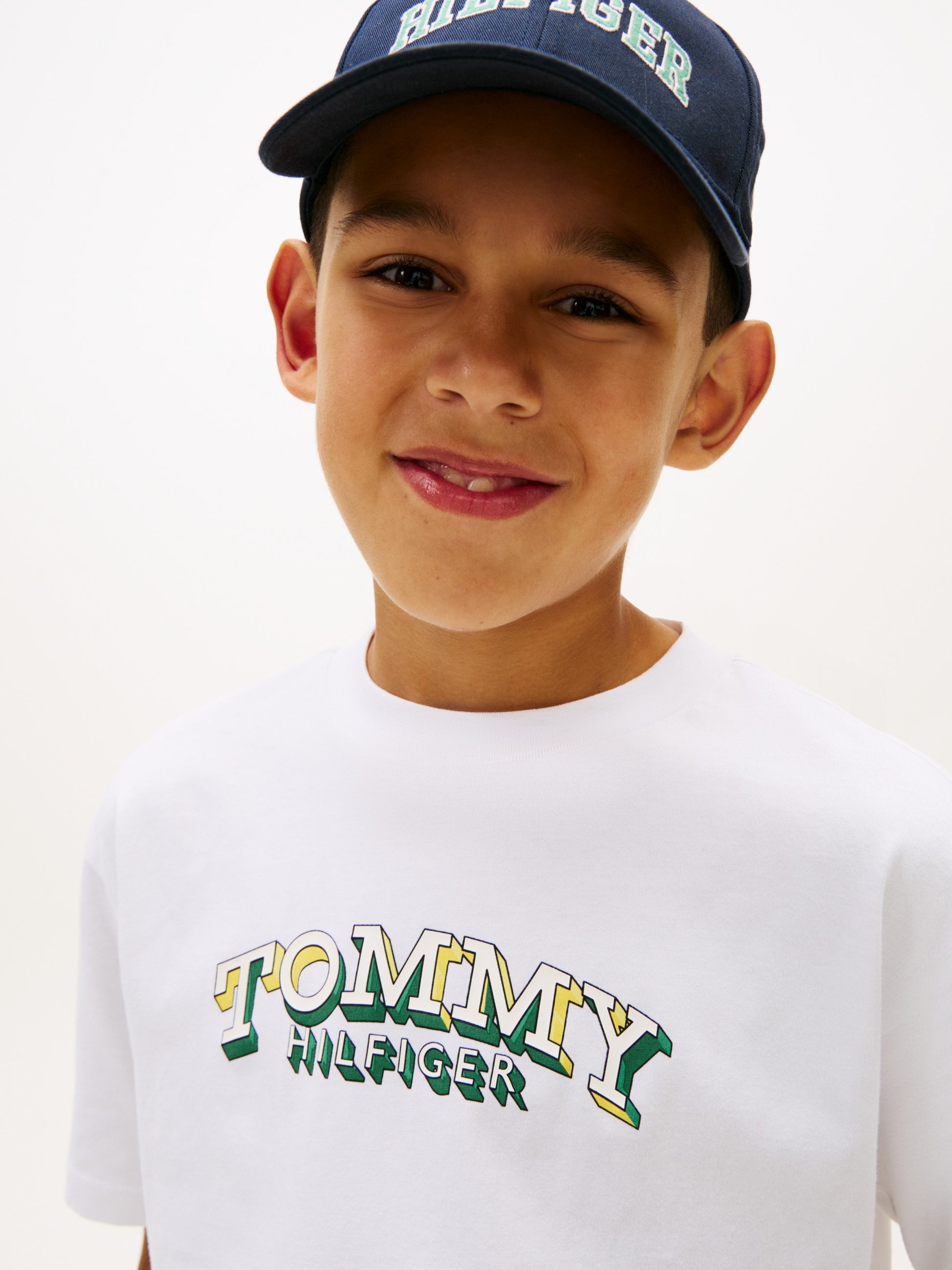 Tommy Hilfiger T-Shirt Logo Bianco