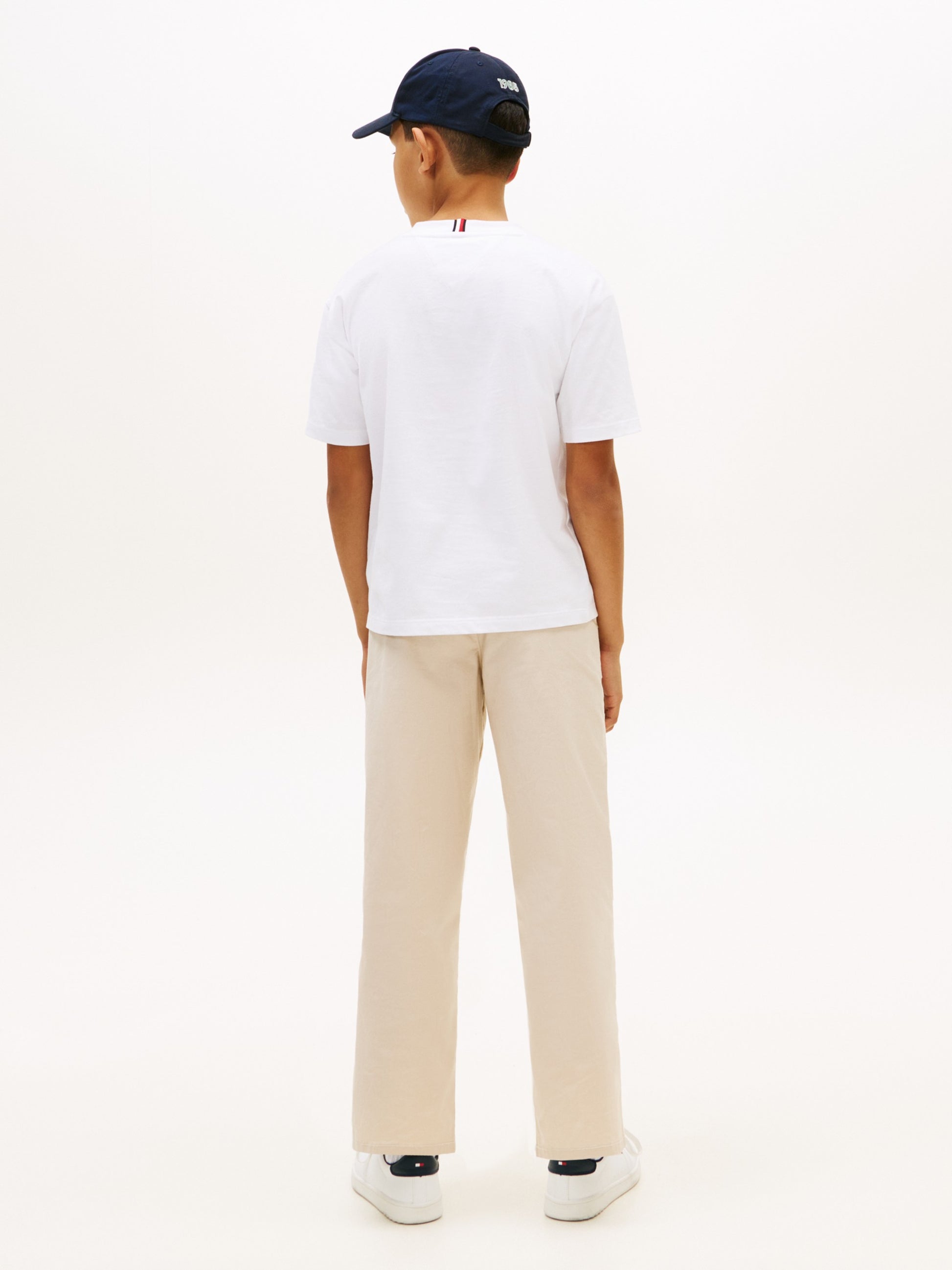 Tommy Hilfiger T-Shirt Logo Bianco
