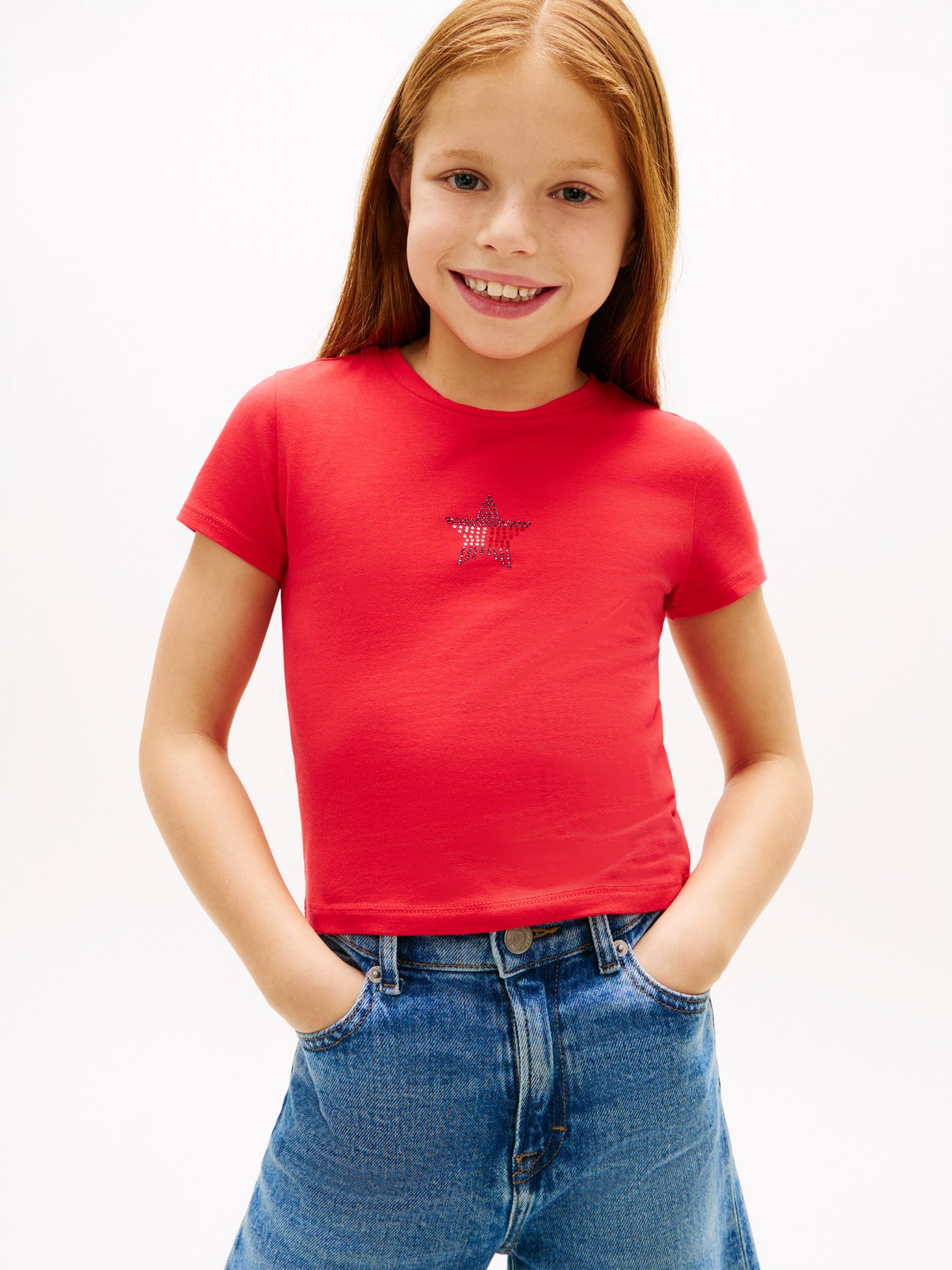 Tommy Hilfiger T-Shirt Rosso